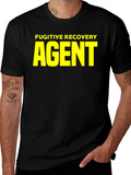 Fugitive Recovery Agent Black T-Shirt