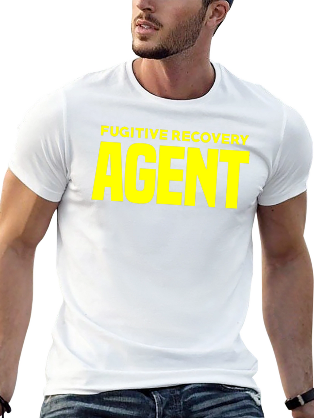 Fugitive Recovery Agent Black T-Shirt