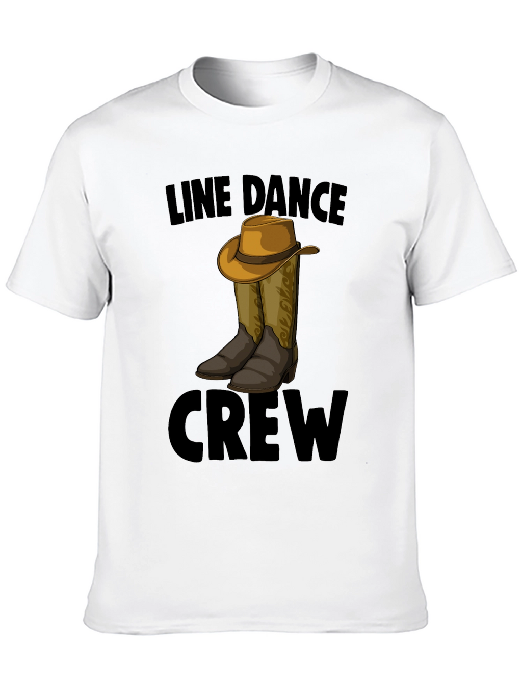 Line Dance Crew T-Shirt - Western Style
