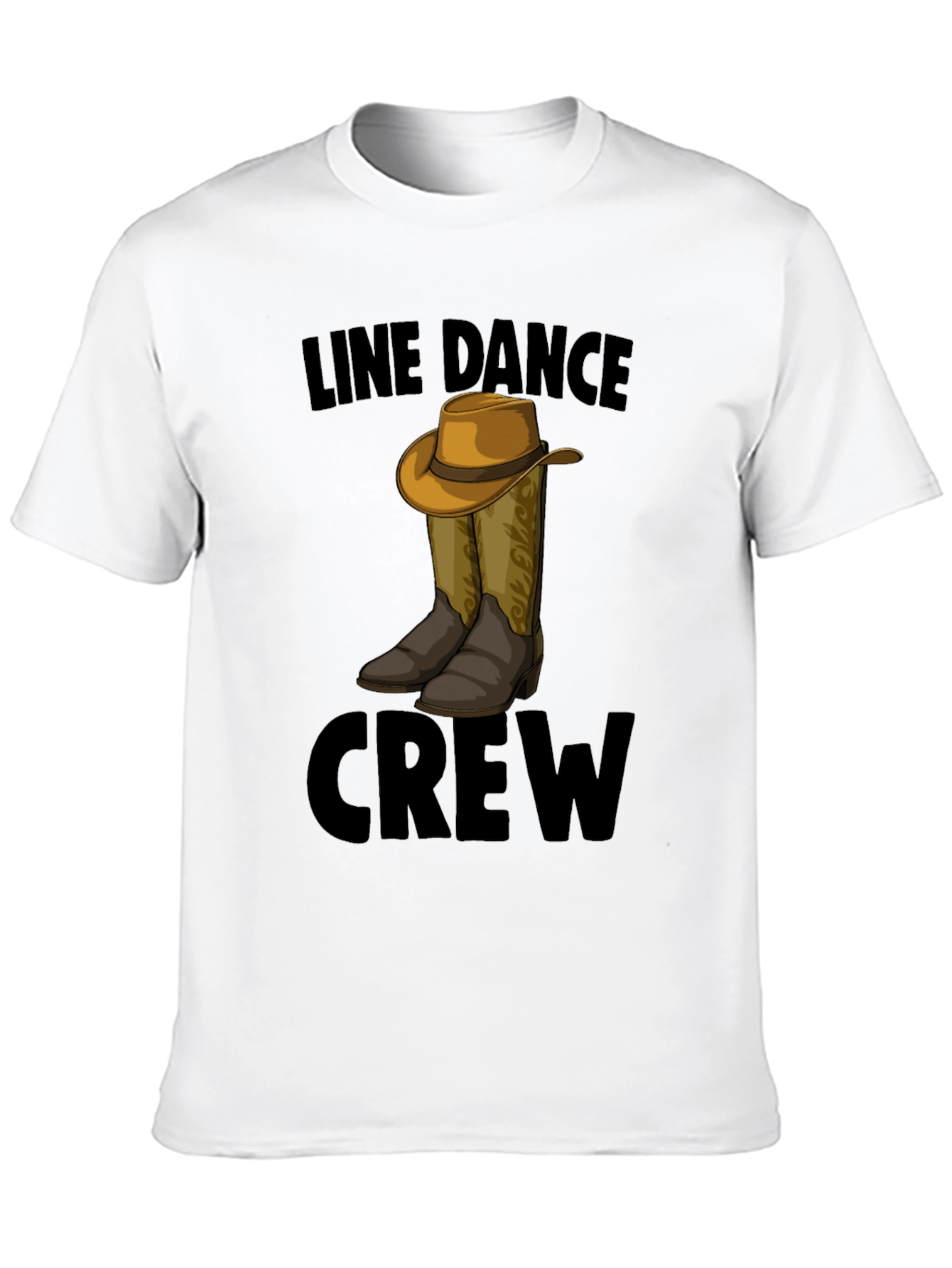 Line Dance Crew T-Shirt - Western Style