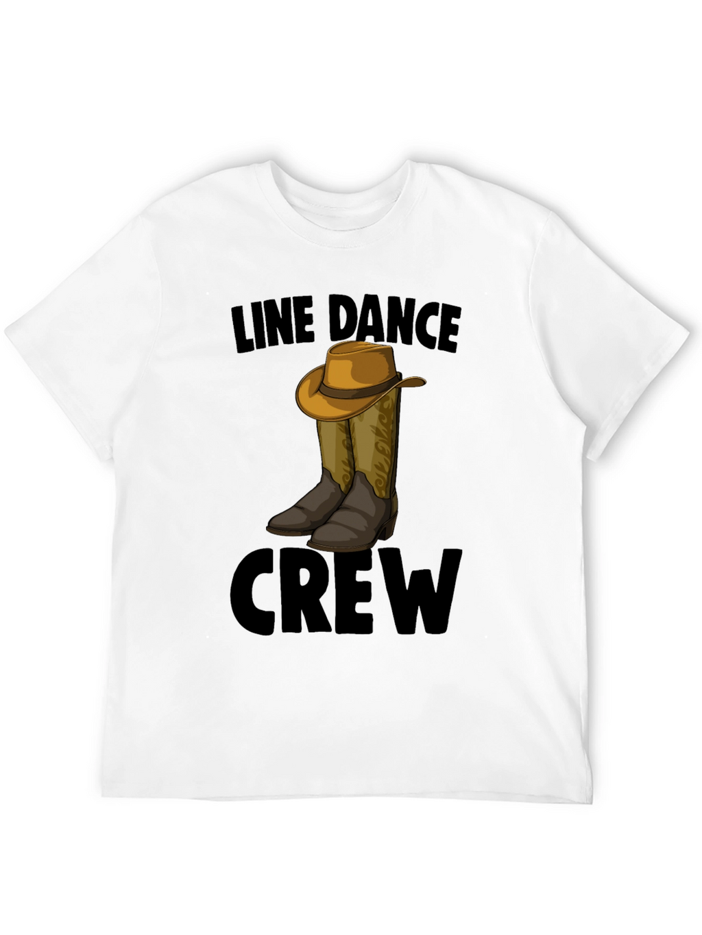 Line Dance Crew T-Shirt - Western Style