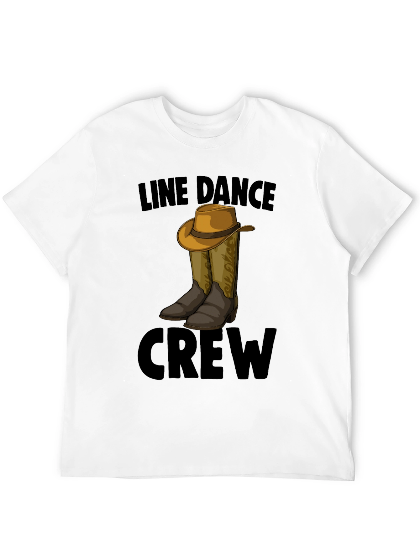 Line Dance Crew T-Shirt - Western Style