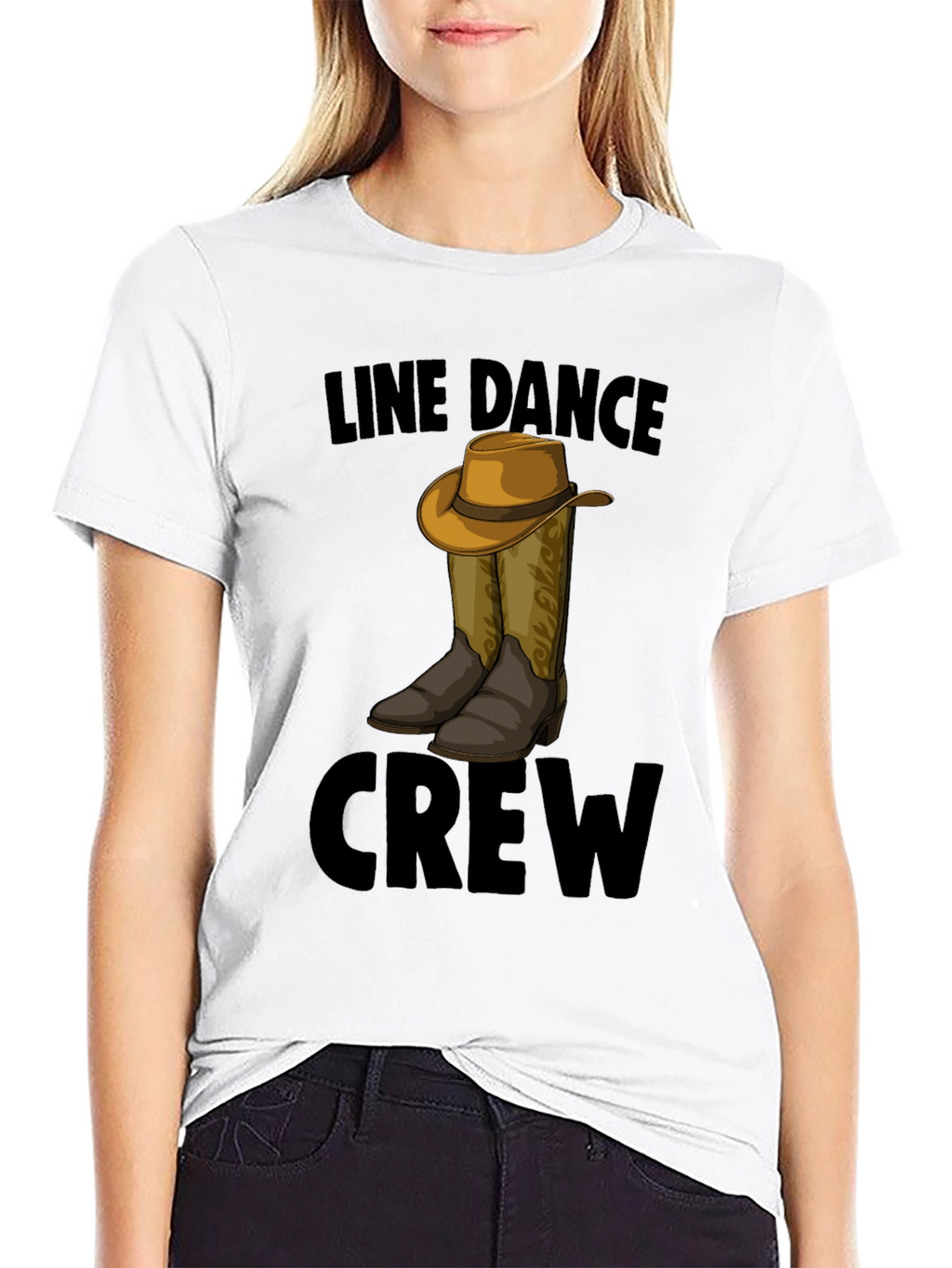 Line Dance Crew T-Shirt - Western Style