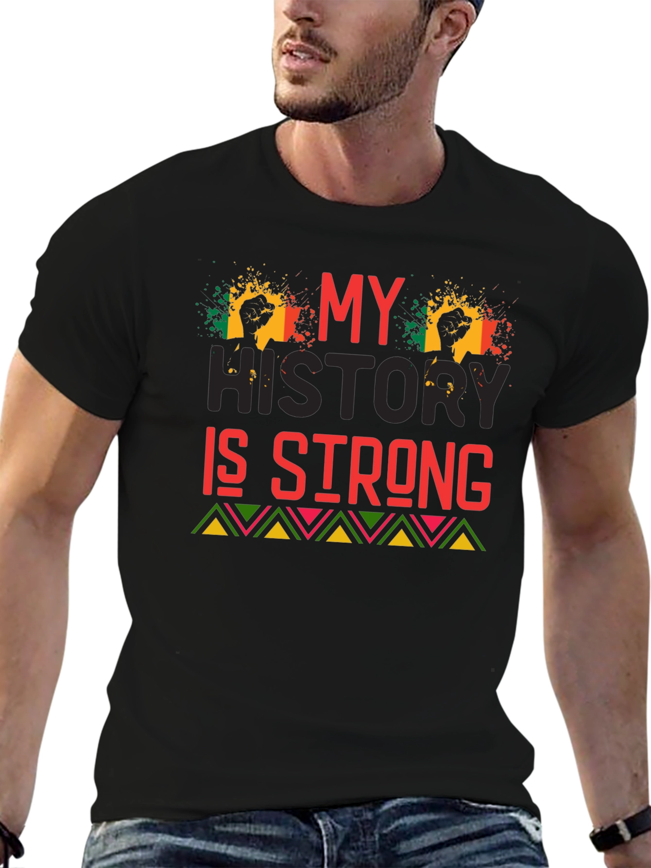 My History Is Strong Graphic T-Shirt