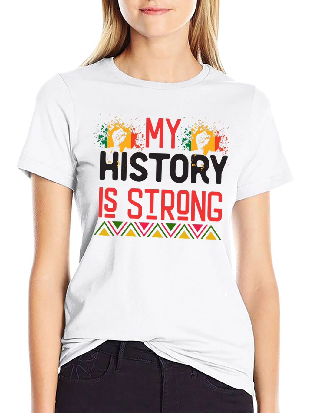 My History Is Strong Graphic T-Shirt