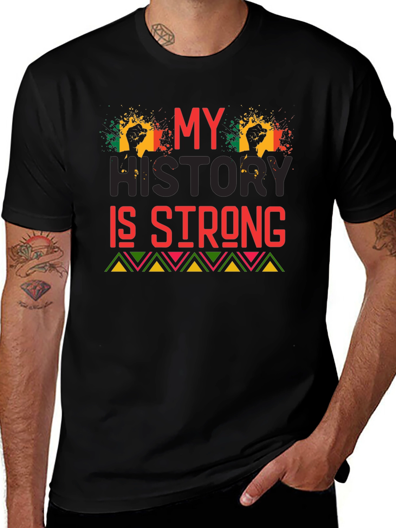 My History Is Strong Graphic T-Shirt