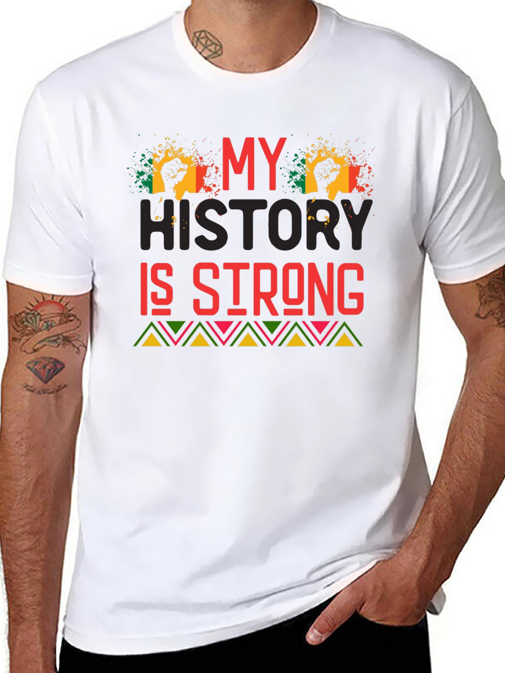 My History Is Strong Graphic T-Shirt
