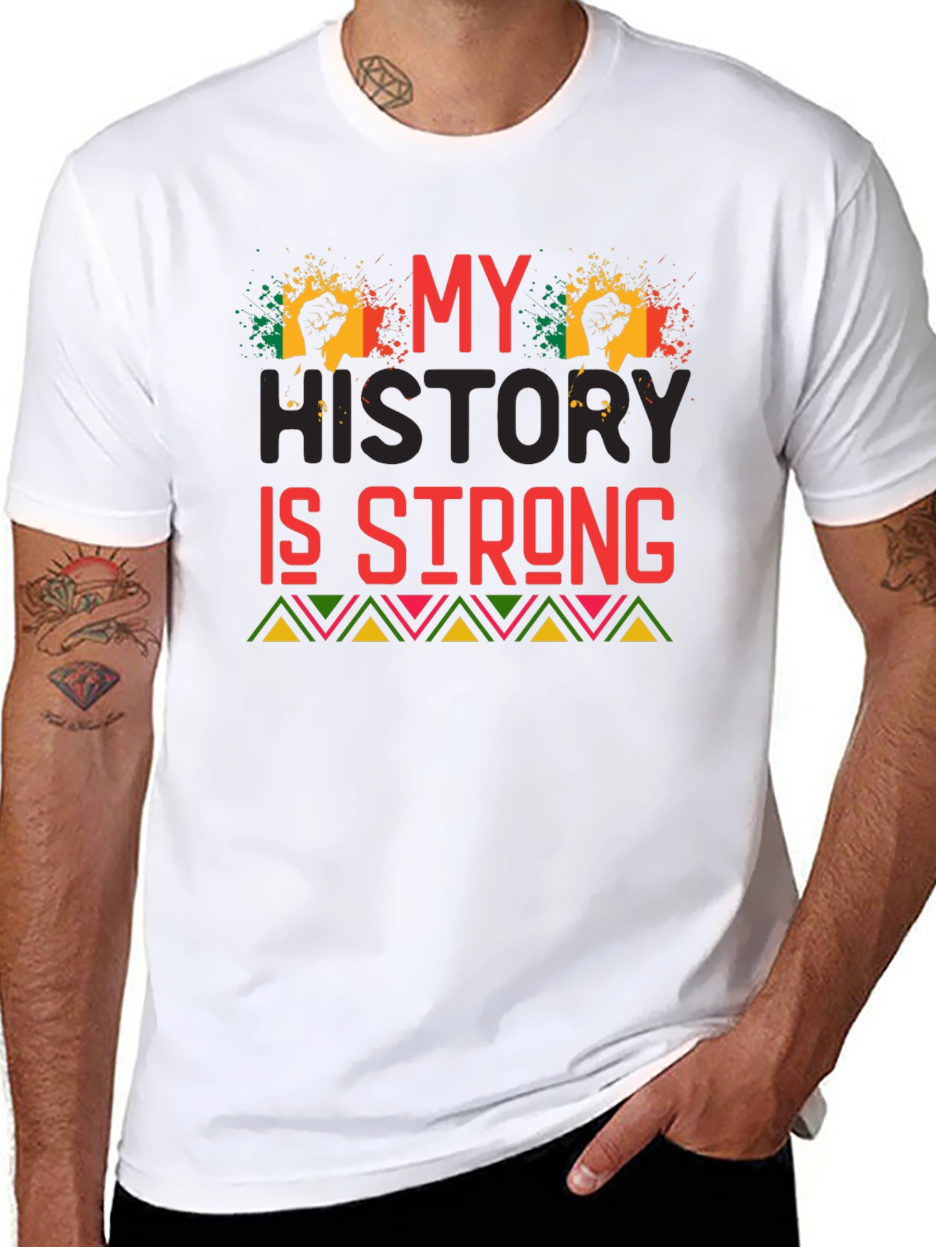 My History Is Strong Graphic T-Shirt