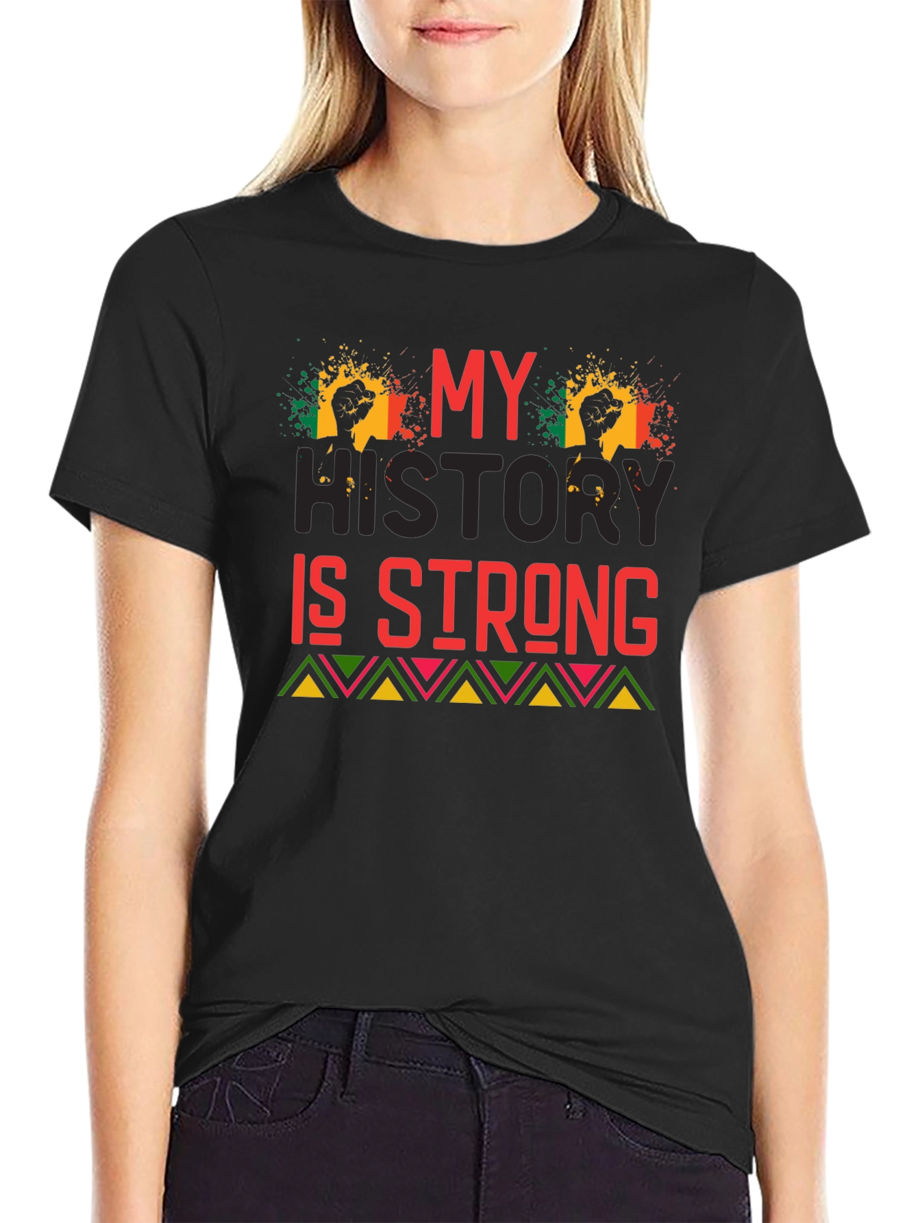 My History Is Strong Graphic T-Shirt