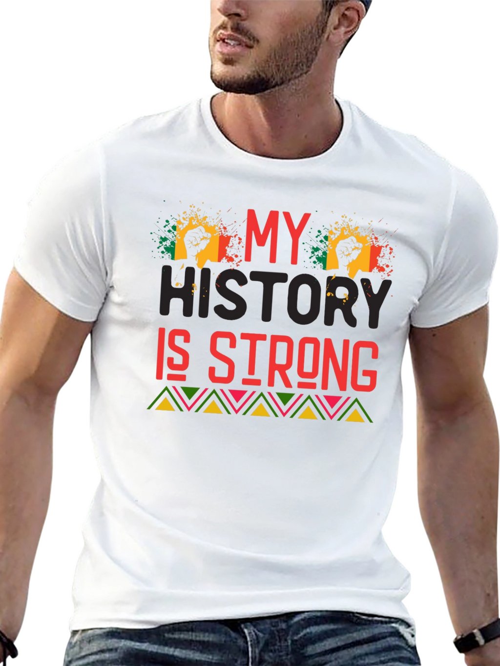 My History Is Strong Graphic T-Shirt
