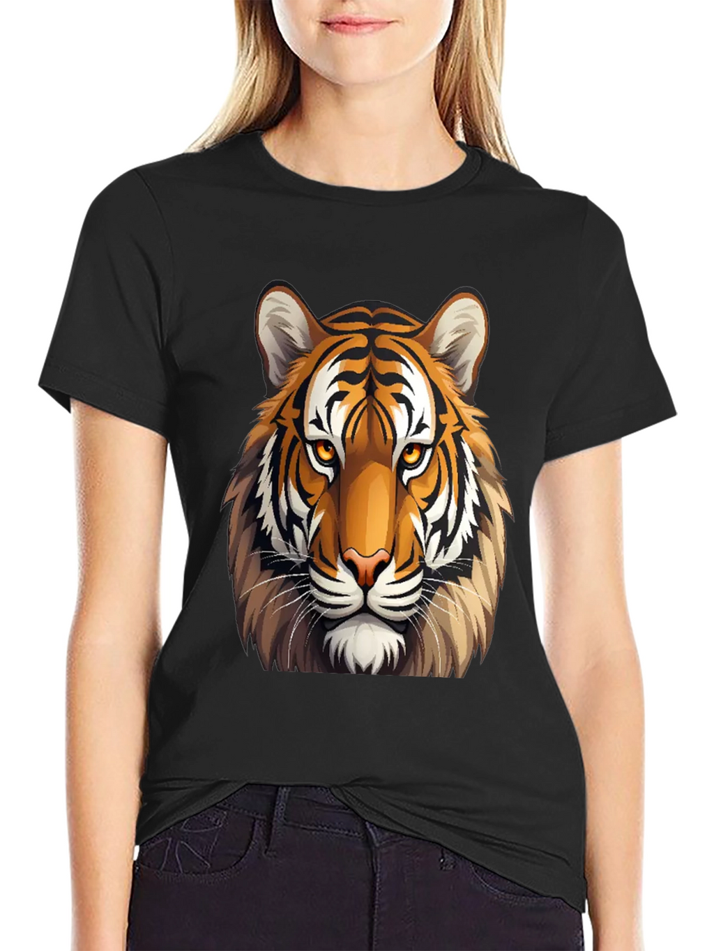 Bold Tiger Graphic Tee - Classic Fit