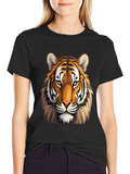 Bold Tiger Graphic Tee - Classic Fit