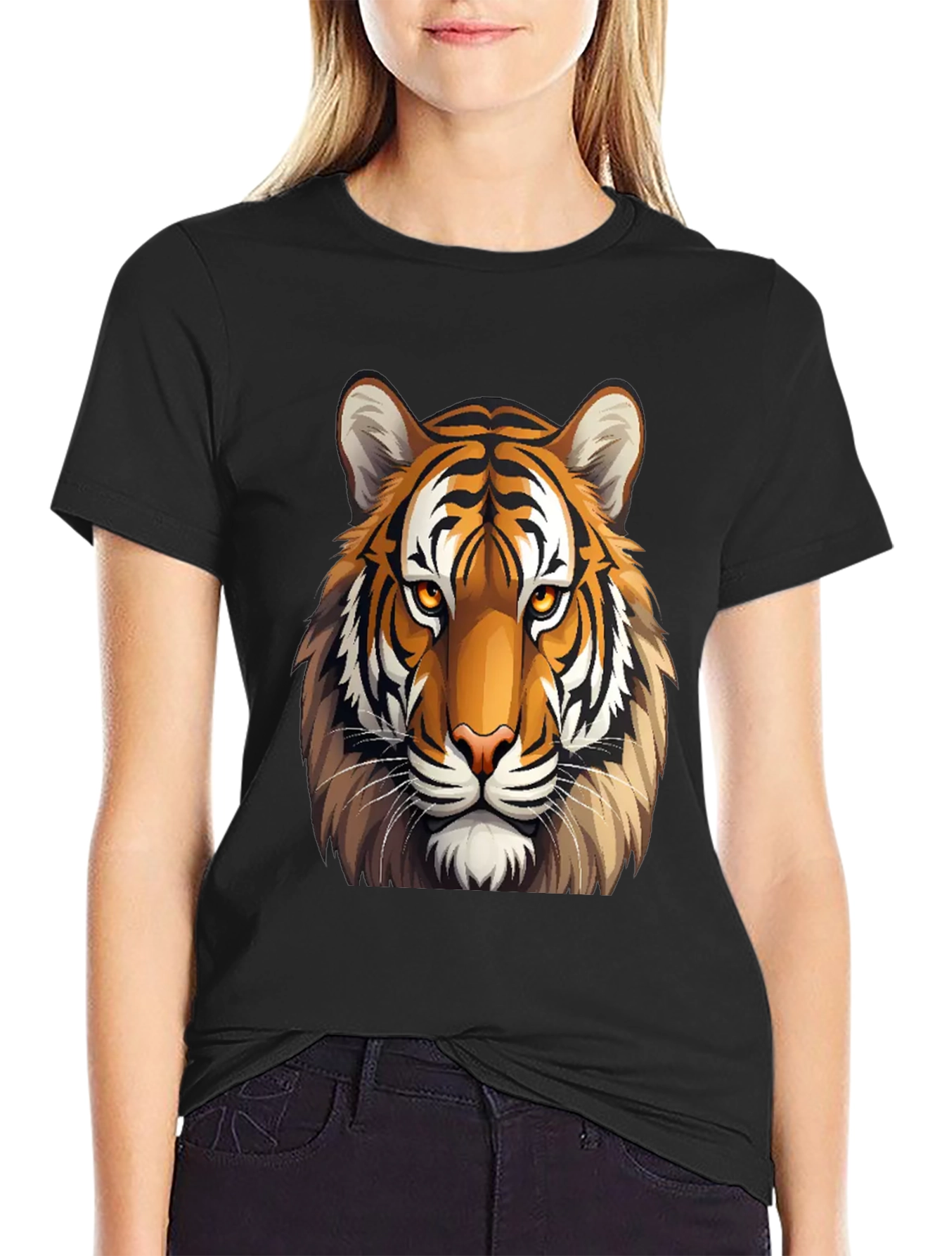Bold Tiger Graphic Tee - Classic Fit