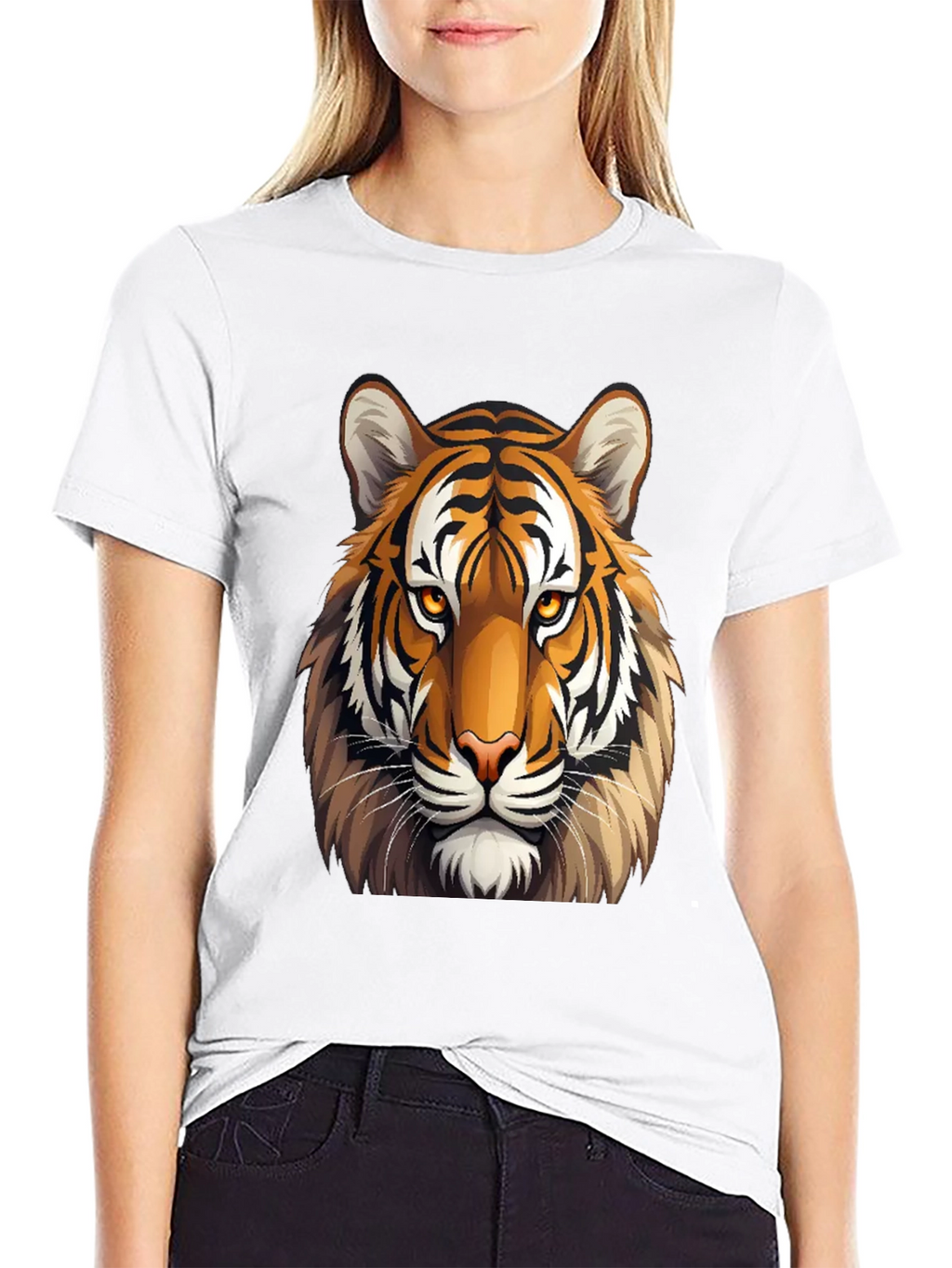 Bold Tiger Graphic Tee - Classic Fit