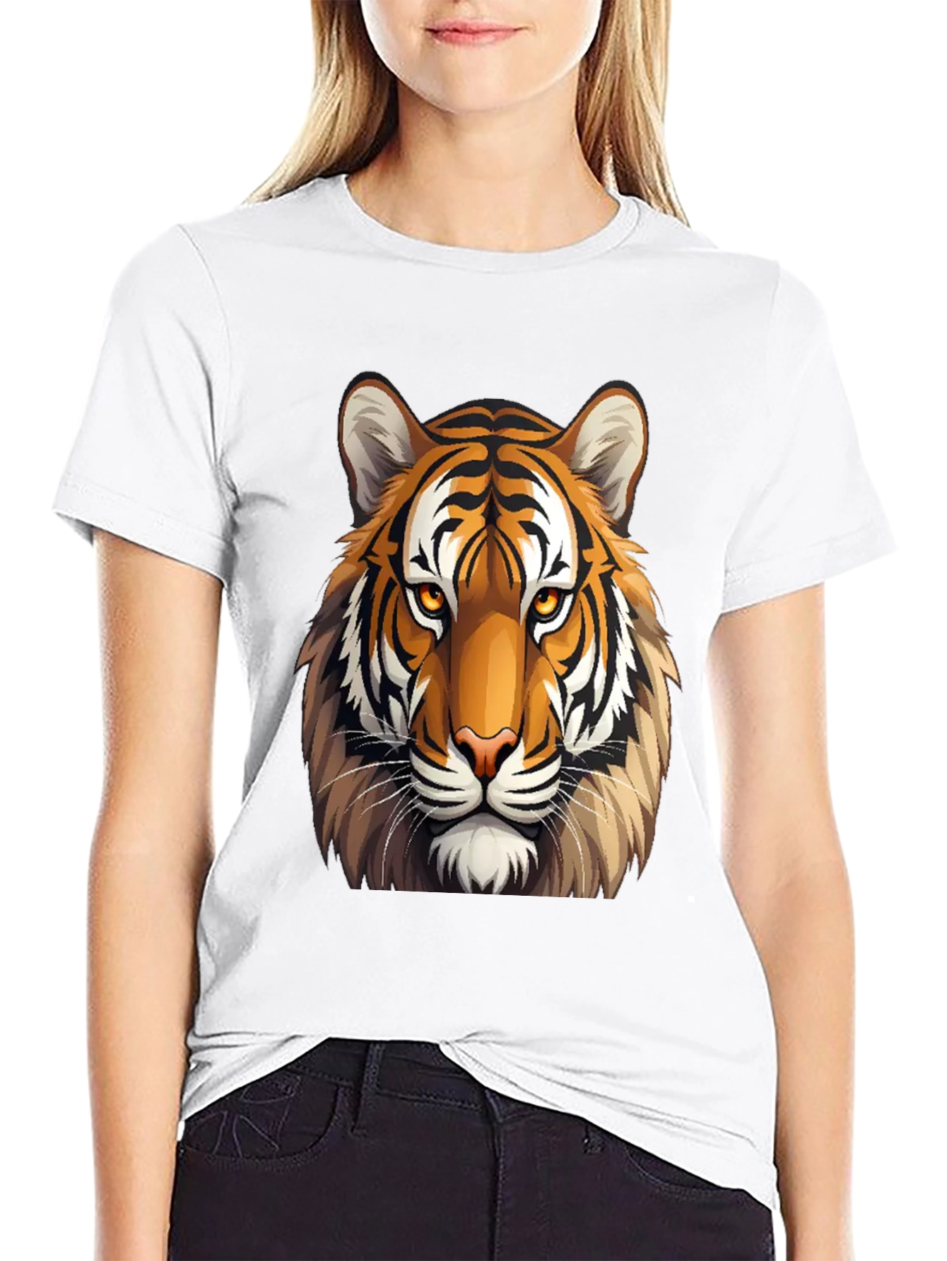 Bold Tiger Graphic Tee - Classic Fit
