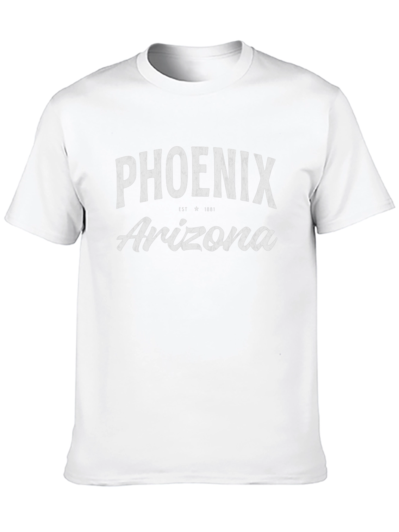 Phoenix Arizona Black Graphic T-Shirt