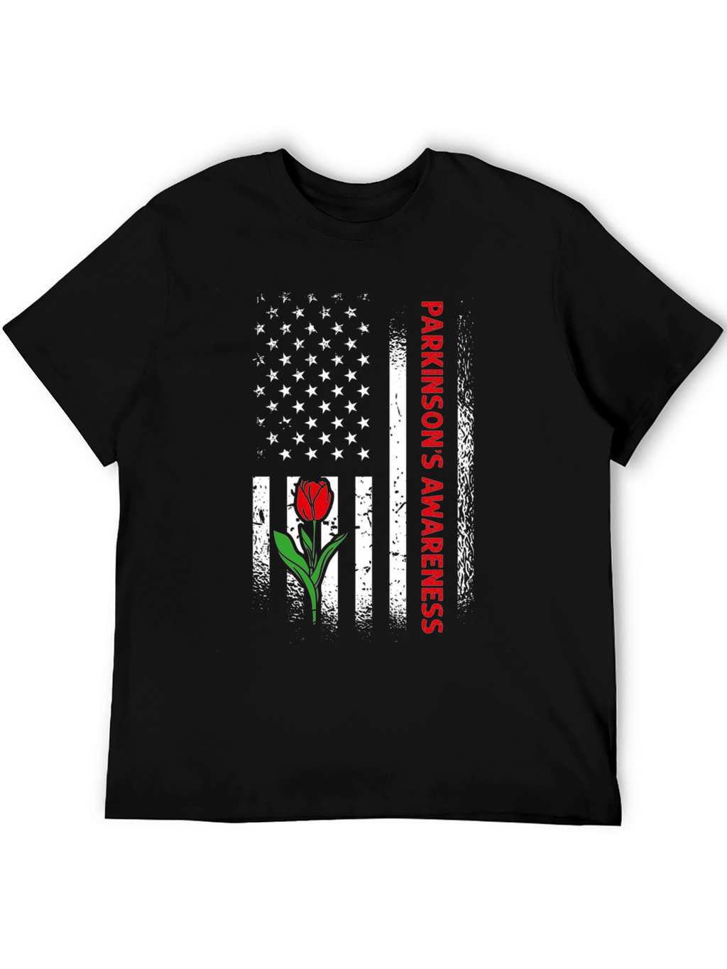 Parkinsons Awareness Flag T-Shirt