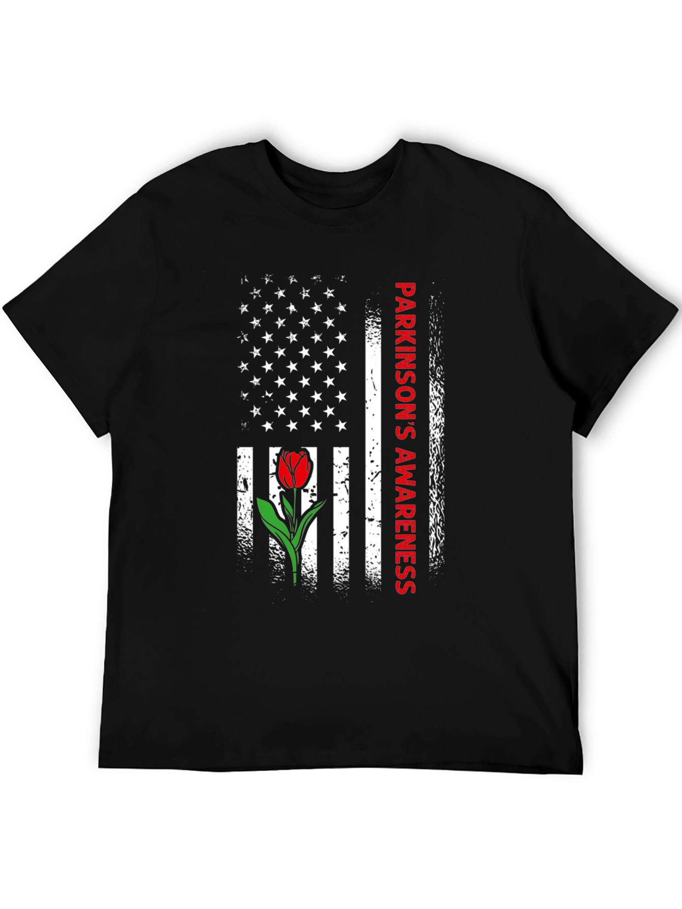 Parkinsons Awareness Flag T-Shirt