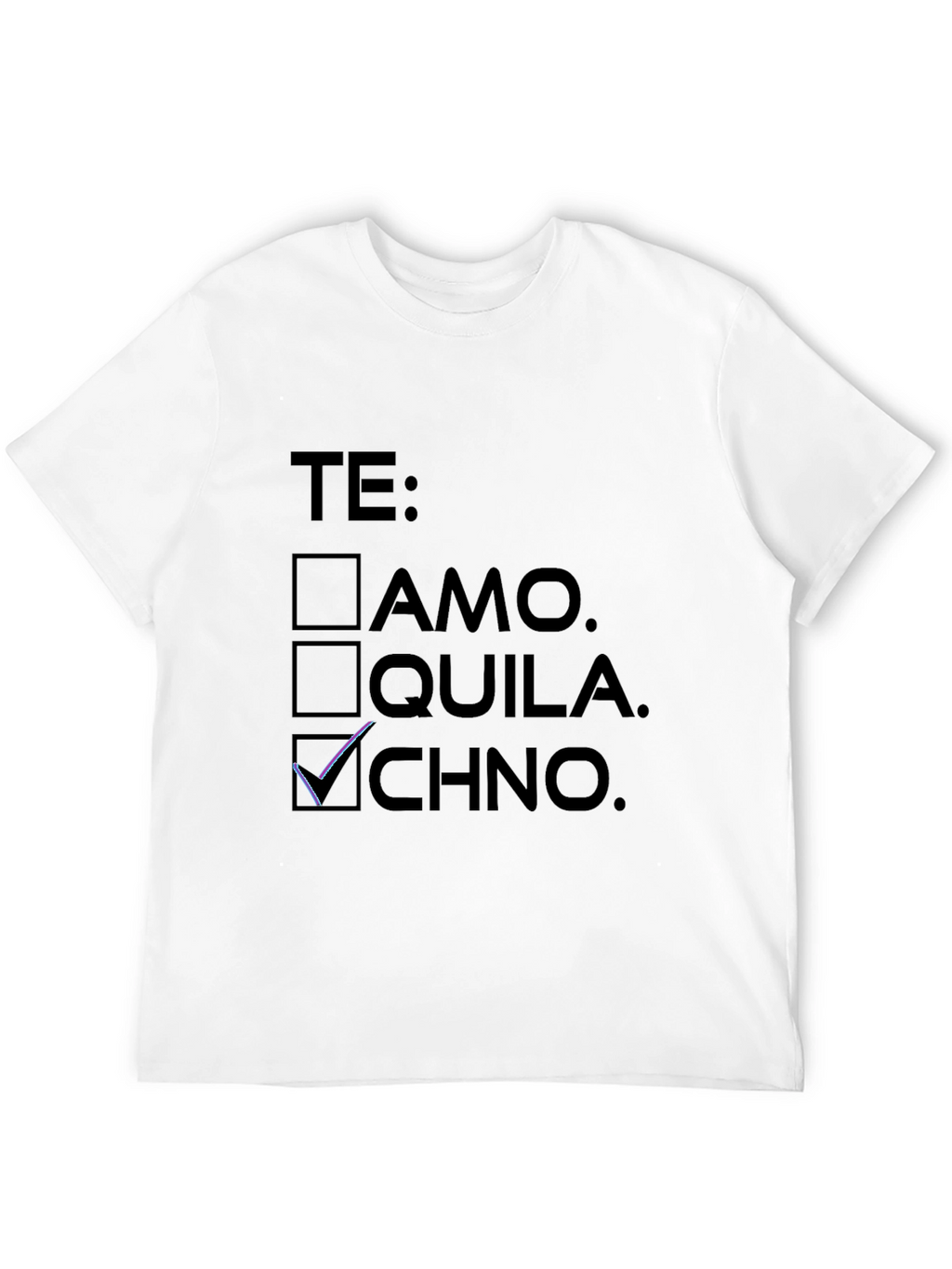 Te Techno Black T-Shirt