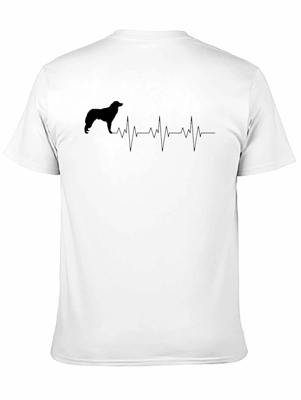 Dog Breed Heartbeat Graphic T-Shirt