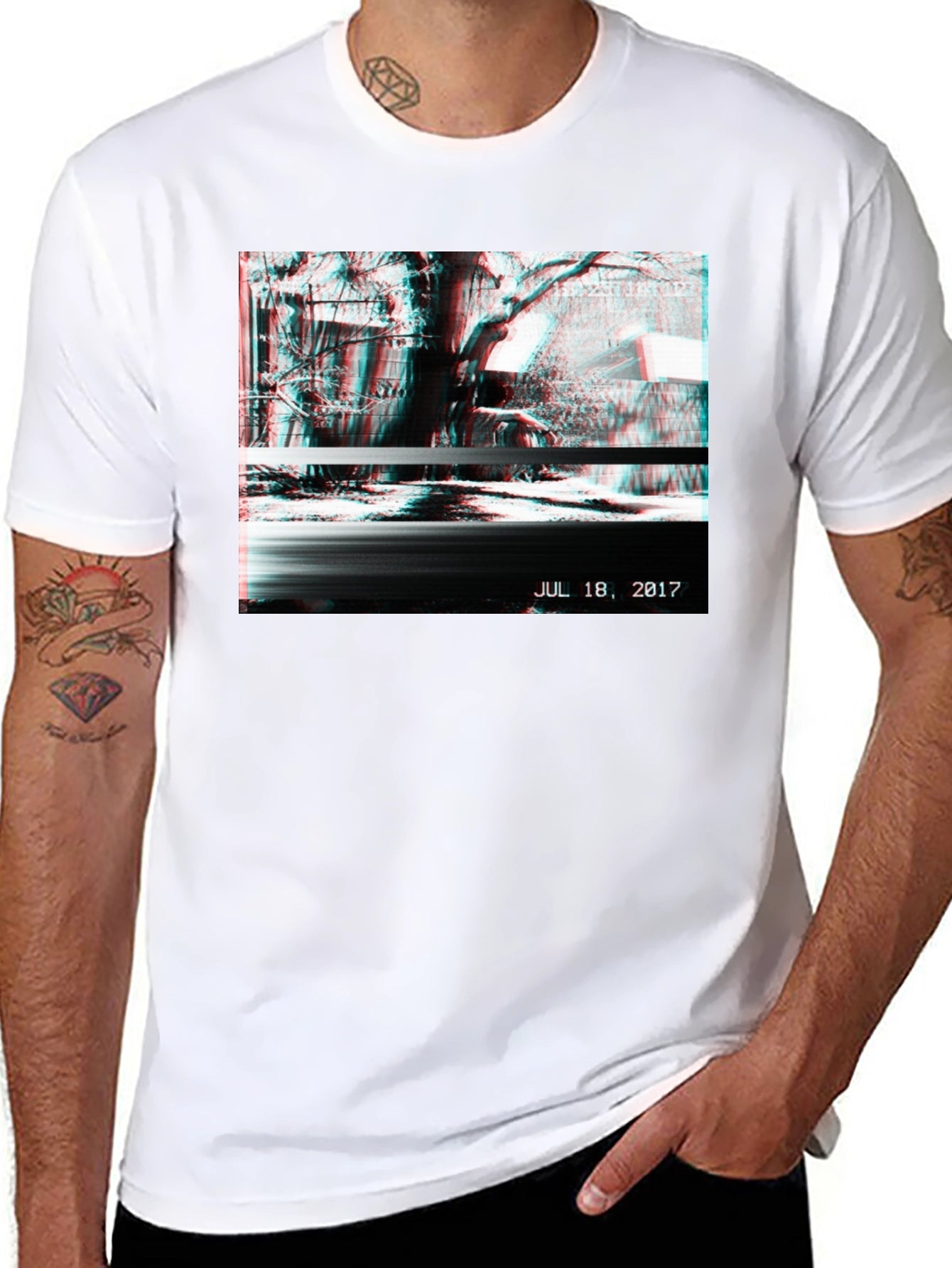 Glitch Art July 18 2017 T-Shirt