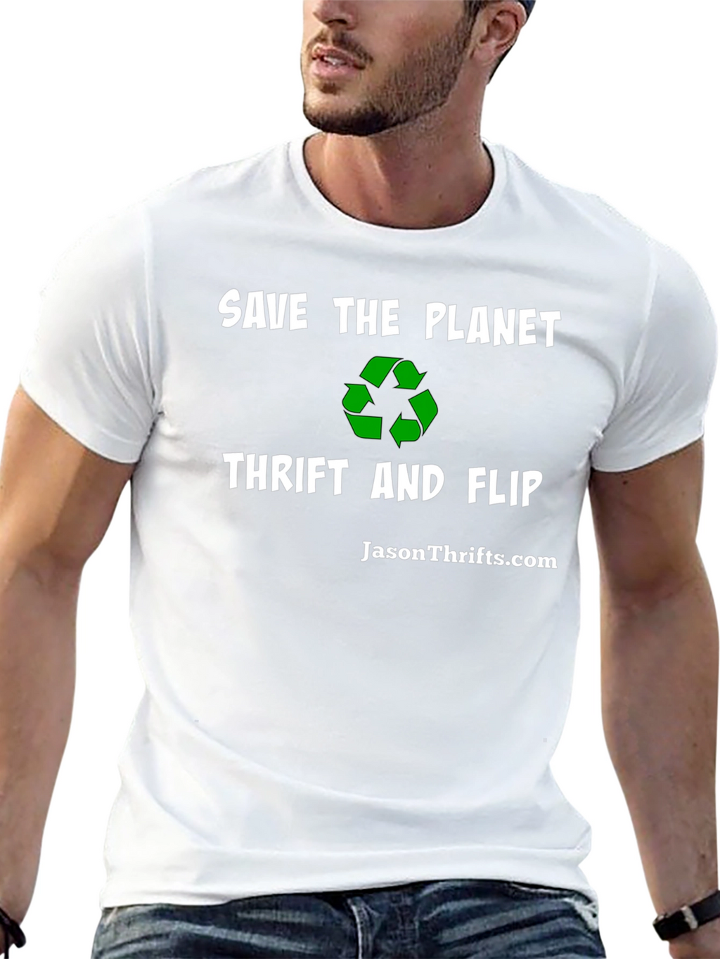 Save the Planet Thrift & Flip T-Shirt
