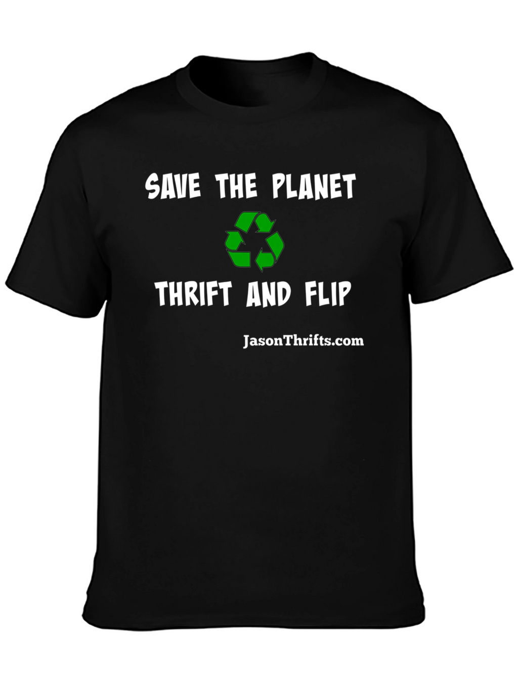 Save the Planet Thrift & Flip T-Shirt