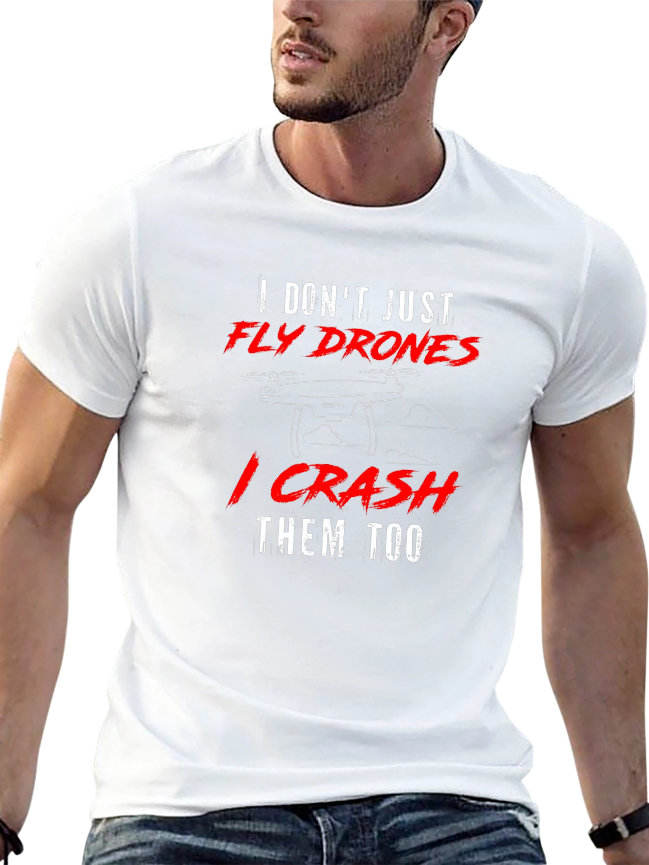 Fly Drones Crash Them Too T-Shirt