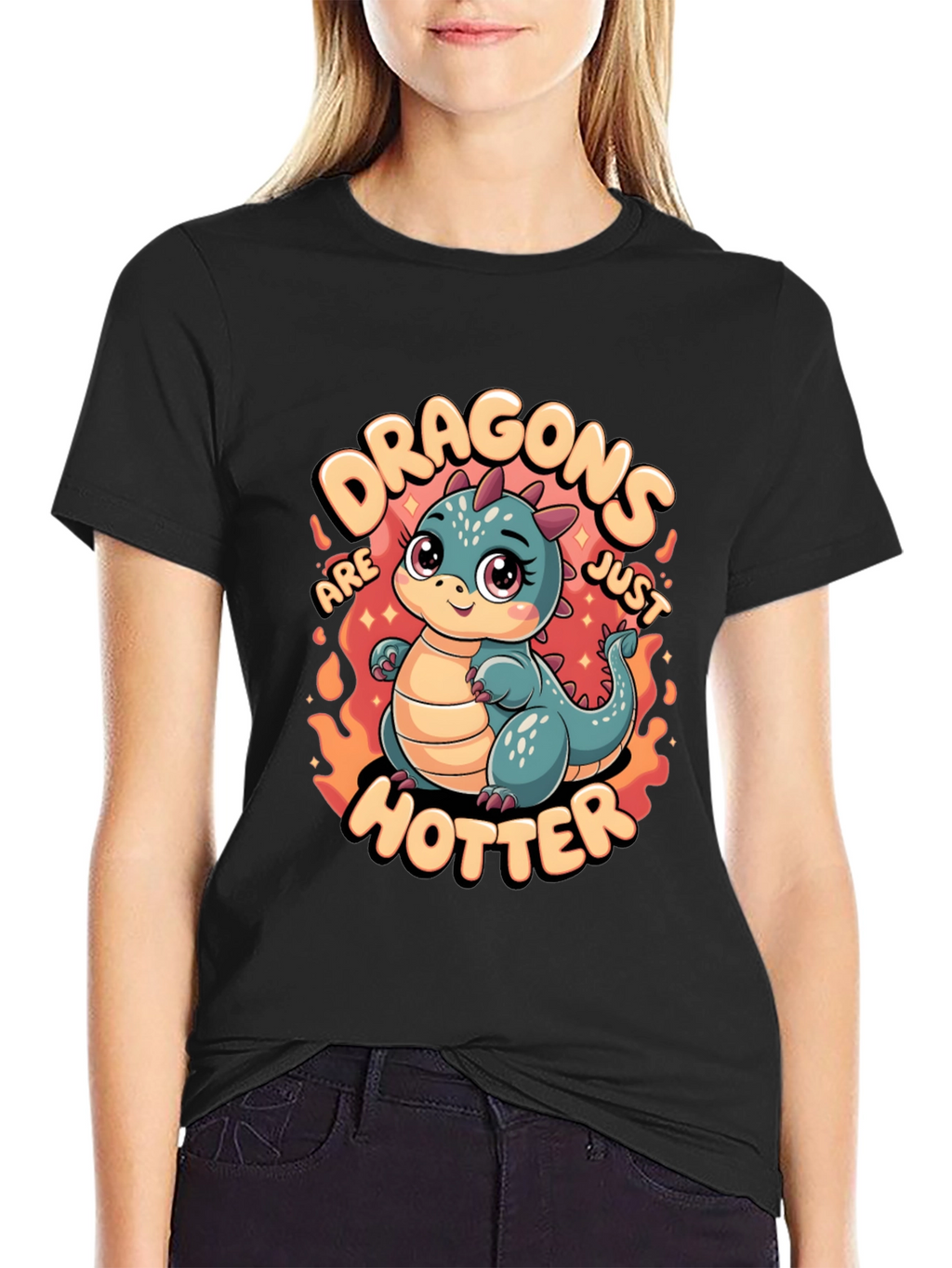 Dragons Are Just Hotter Graphic T-Shirt