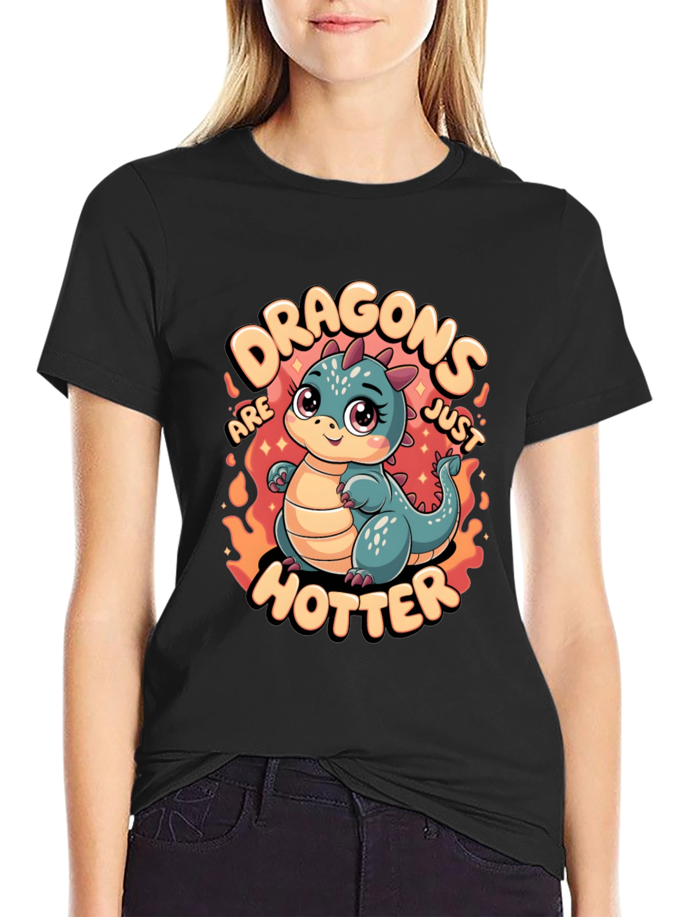 Dragons Are Just Hotter Graphic T-Shirt