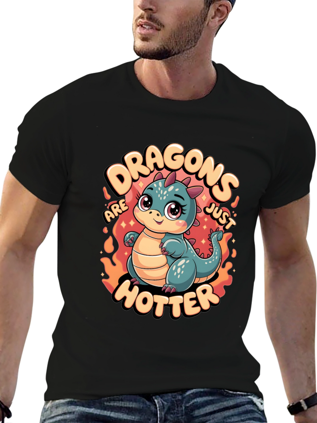 Dragons Are Just Hotter Graphic T-Shirt
