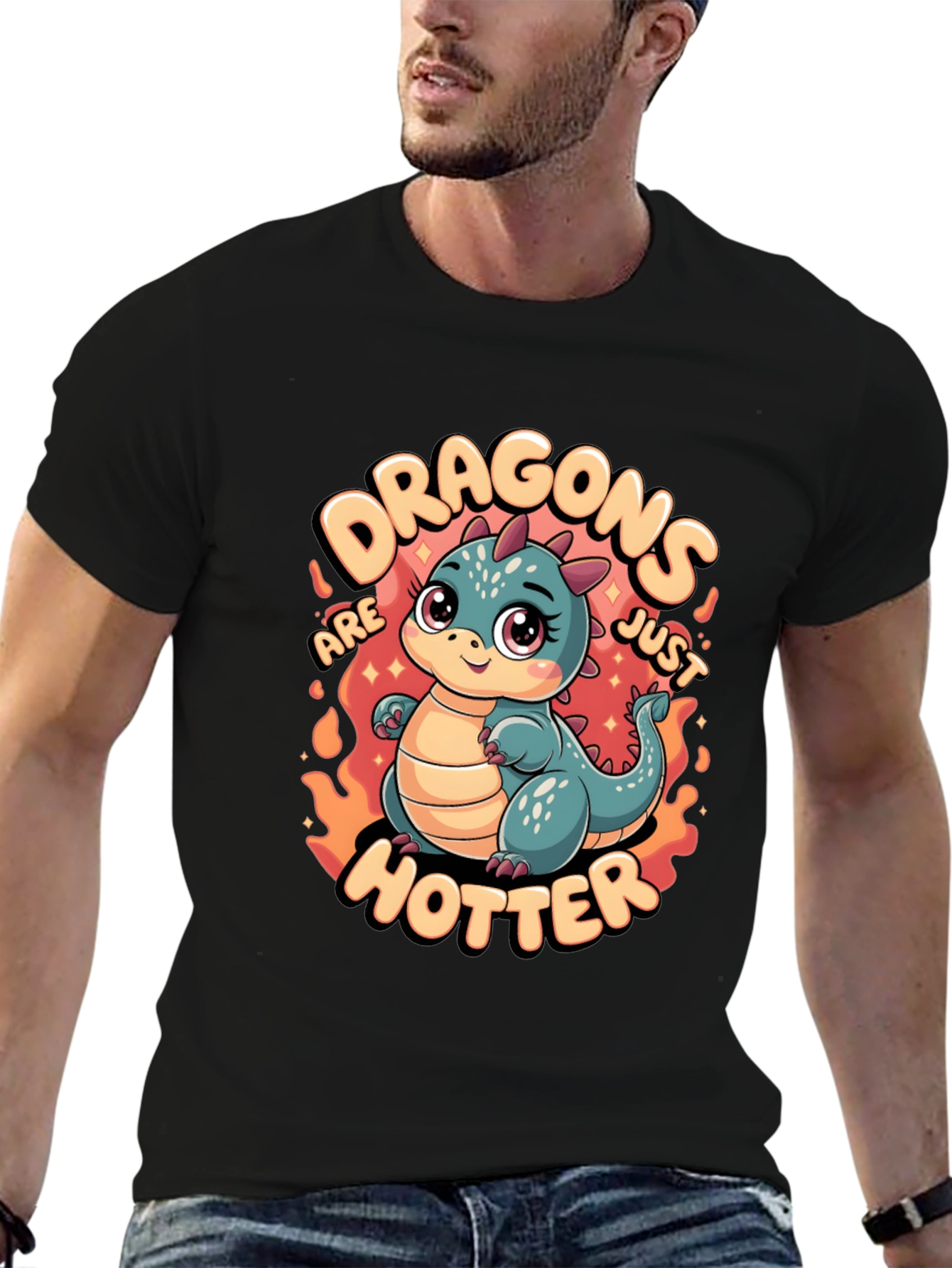 Dragons Are Just Hotter Graphic T-Shirt