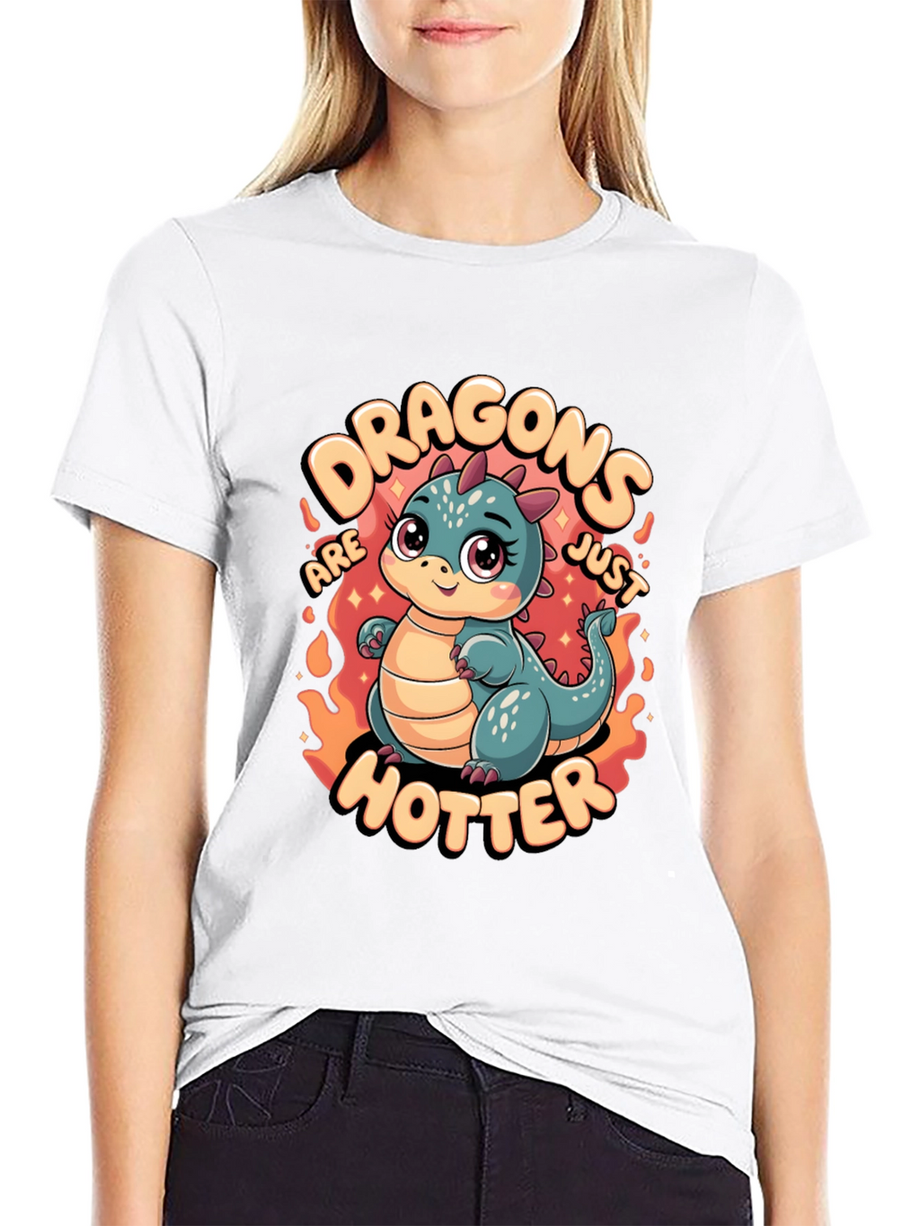 Dragons Are Just Hotter Graphic T-Shirt