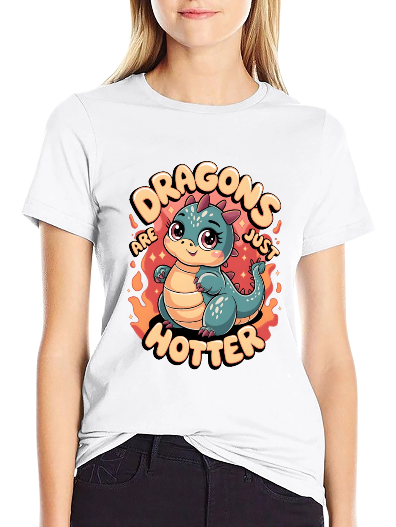 Dragons Are Just Hotter Graphic T-Shirt