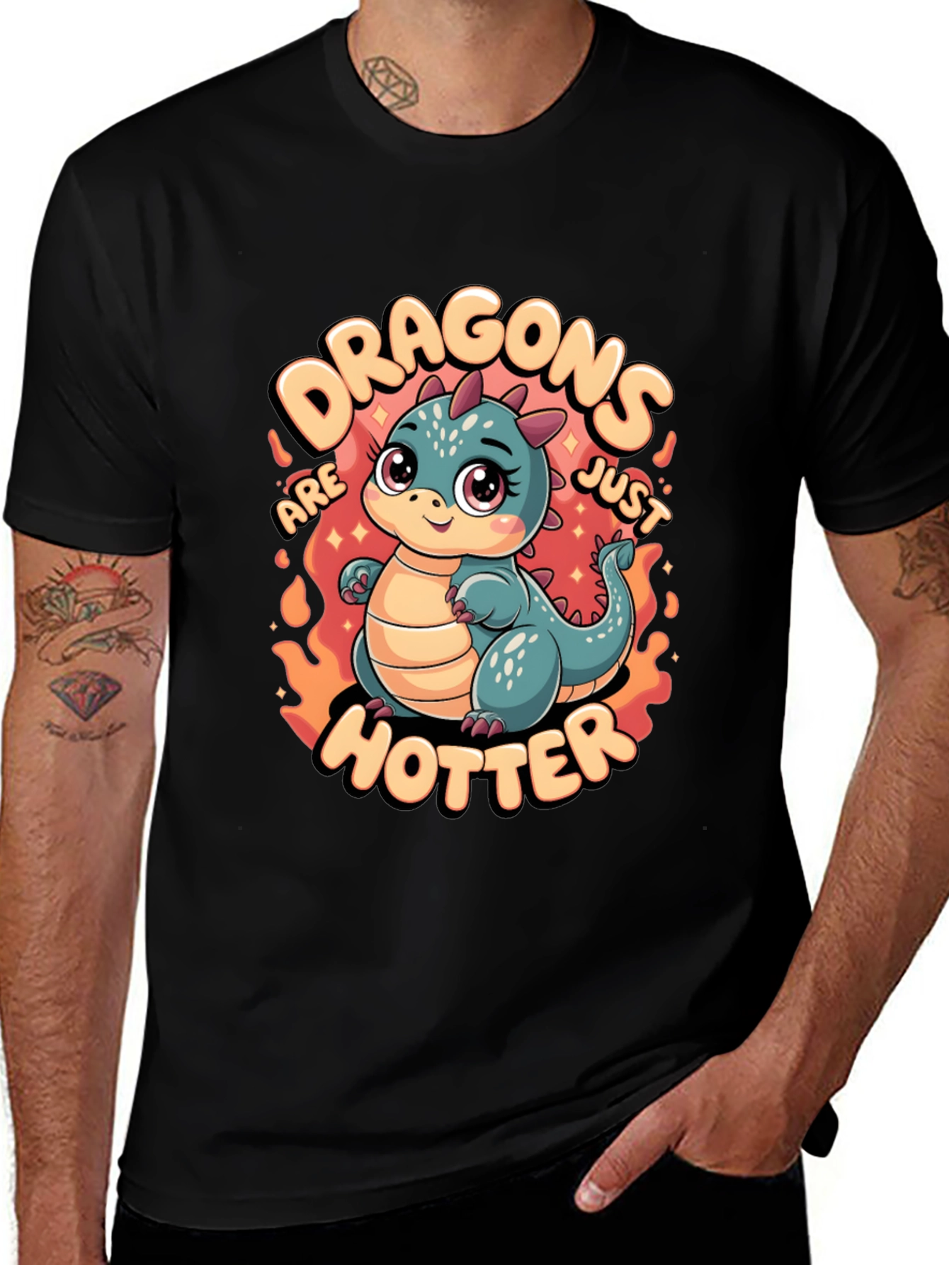 Dragons Are Just Hotter Graphic T-Shirt