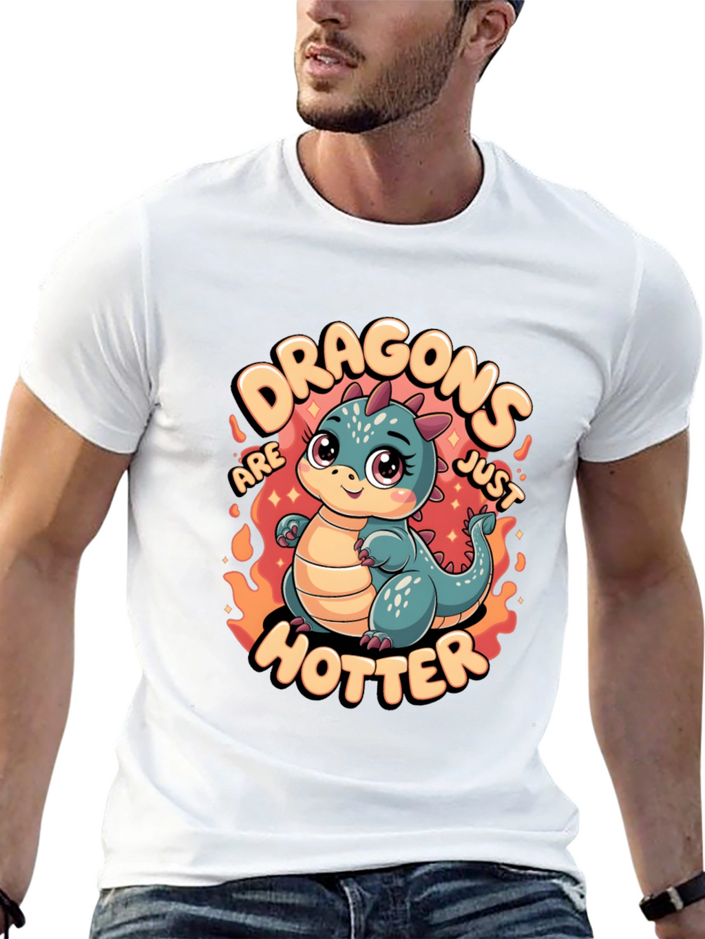 Dragons Are Just Hotter Graphic T-Shirt