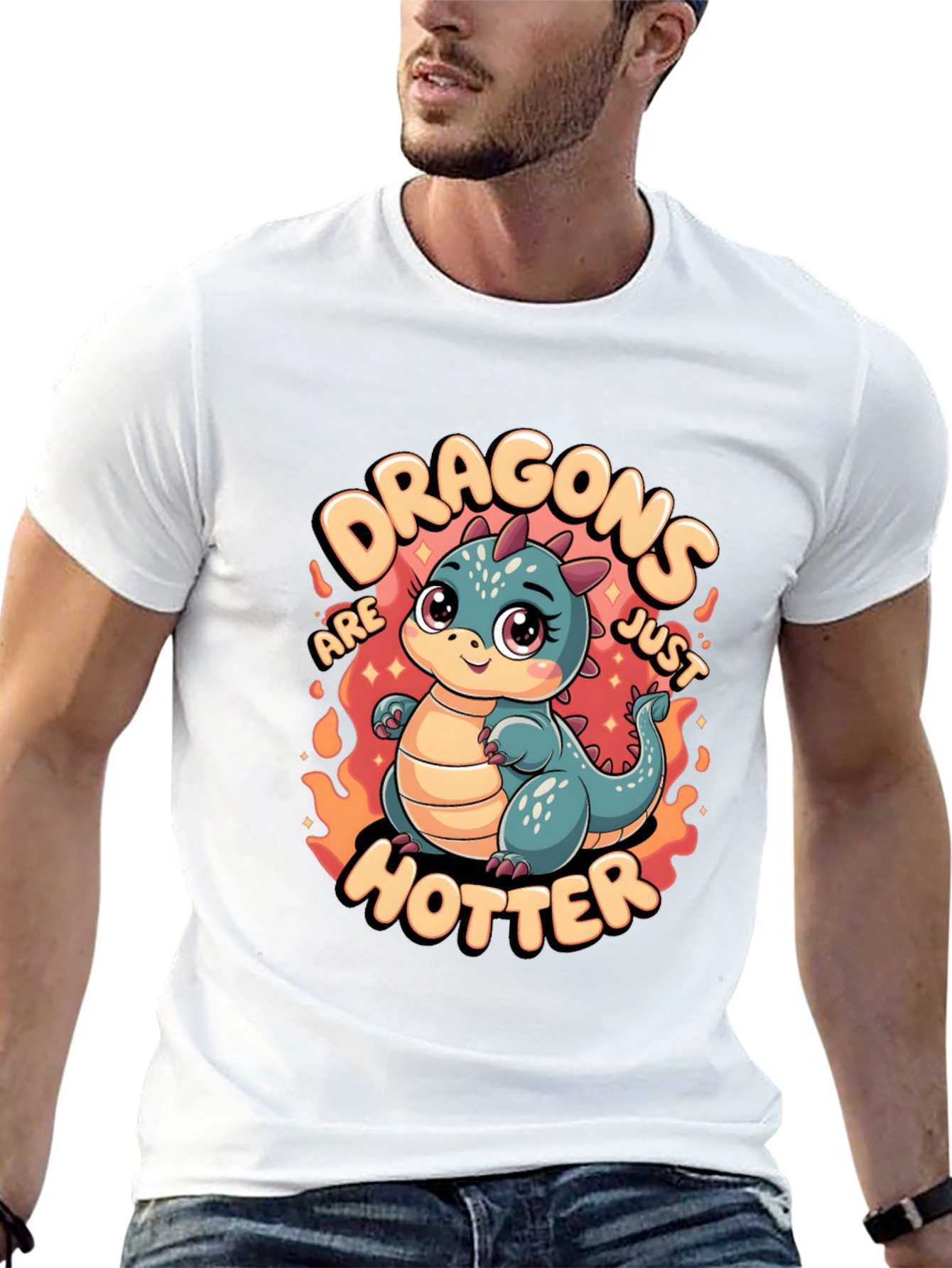 Dragons Are Just Hotter Graphic T-Shirt