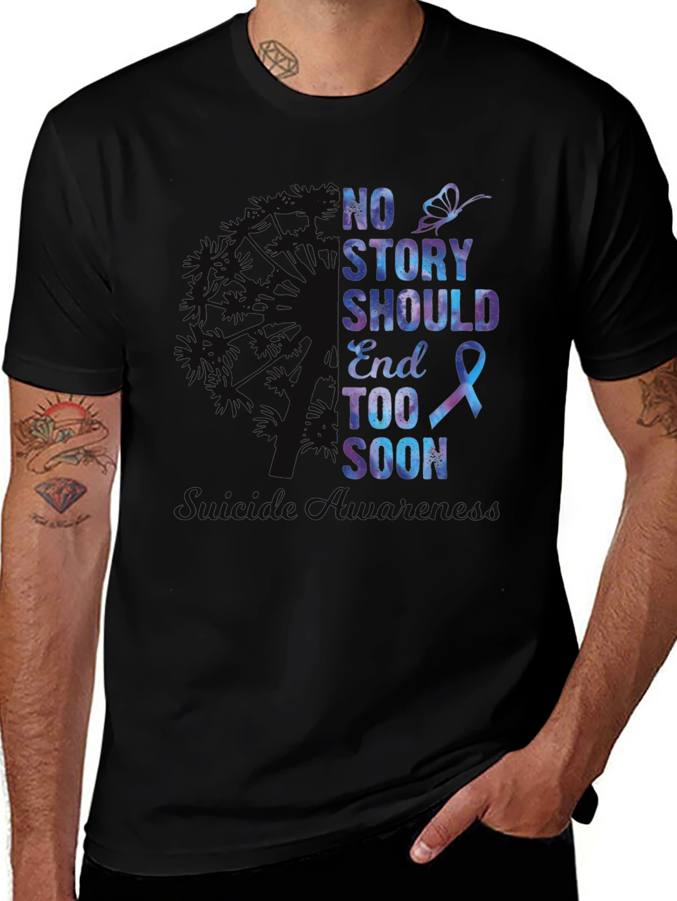 No Story Should End Too Soon Awareness T-Shirt