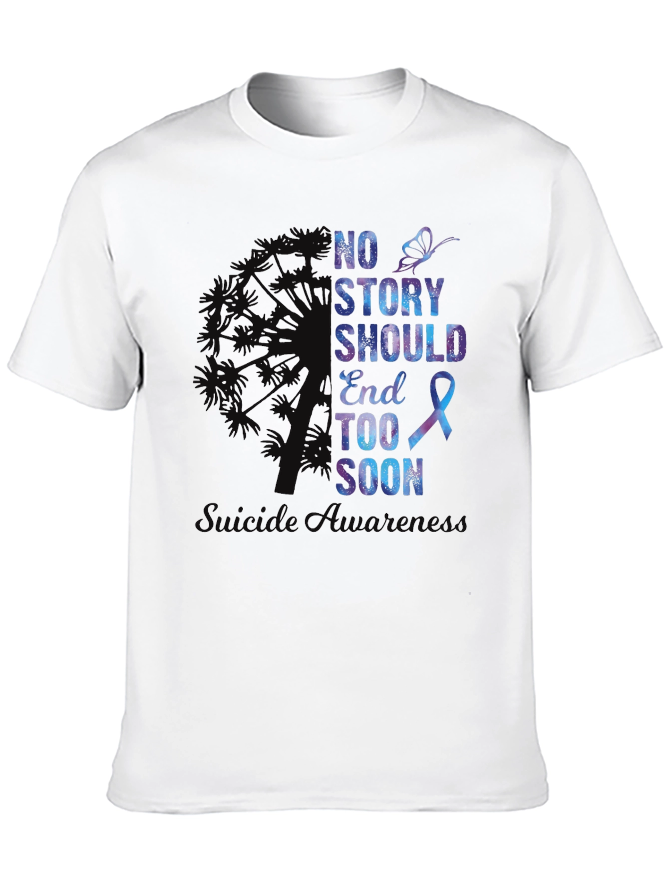 No Story Should End Too Soon Awareness T-Shirt