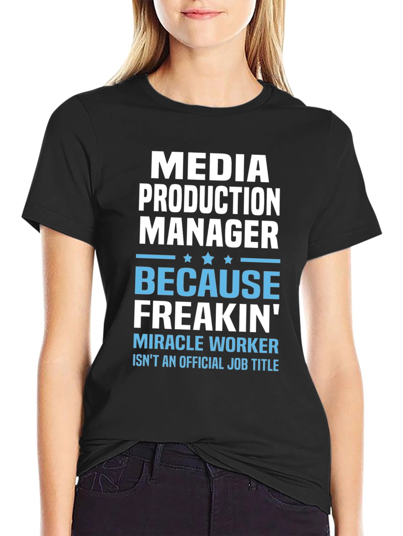 Media Production Manager Funny T-Shirt
