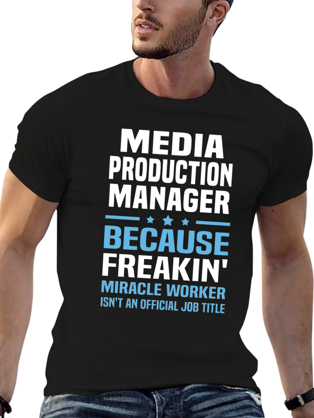 Media Production Manager Funny T-Shirt