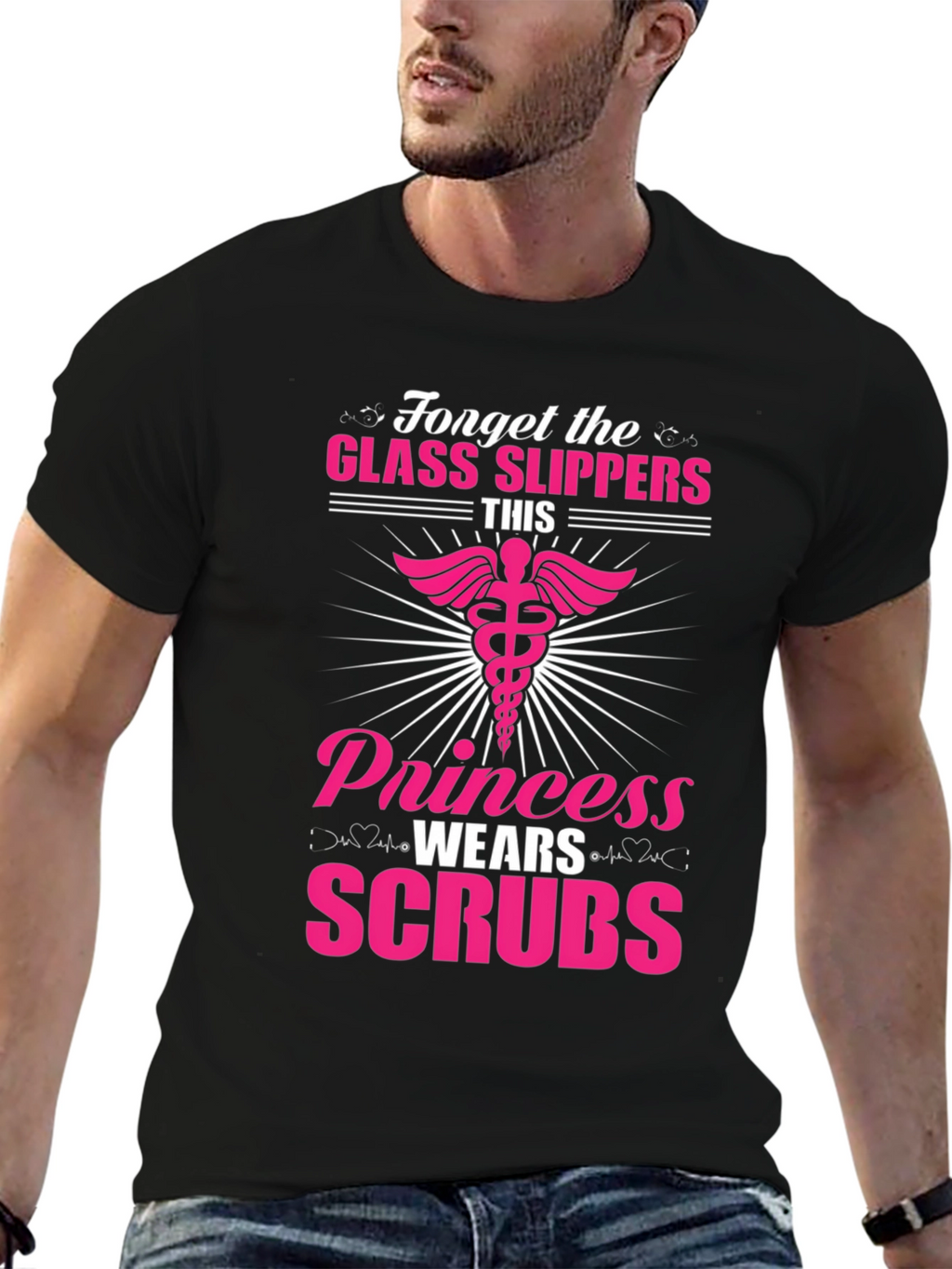 Princess Wears Scrubs T-Shirt - Nurse Apparel