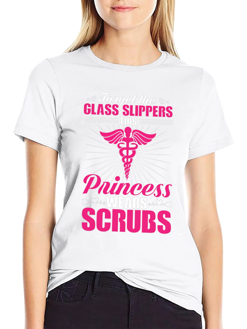 Princess Wears Scrubs T-Shirt - Nurse Apparel