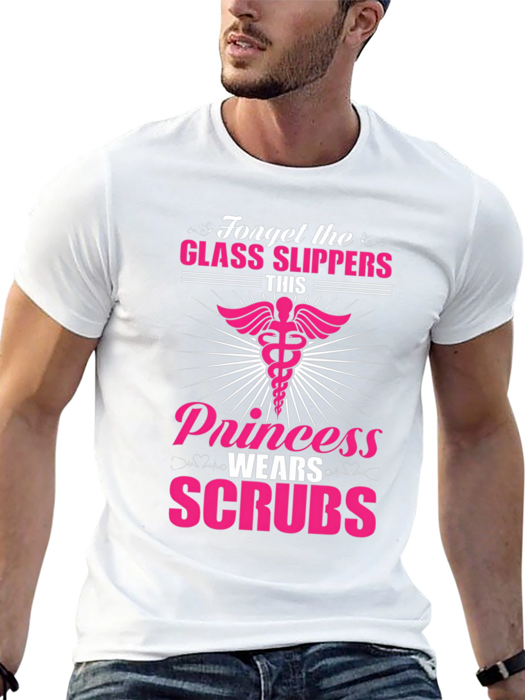 Princess Wears Scrubs T-Shirt - Nurse Apparel