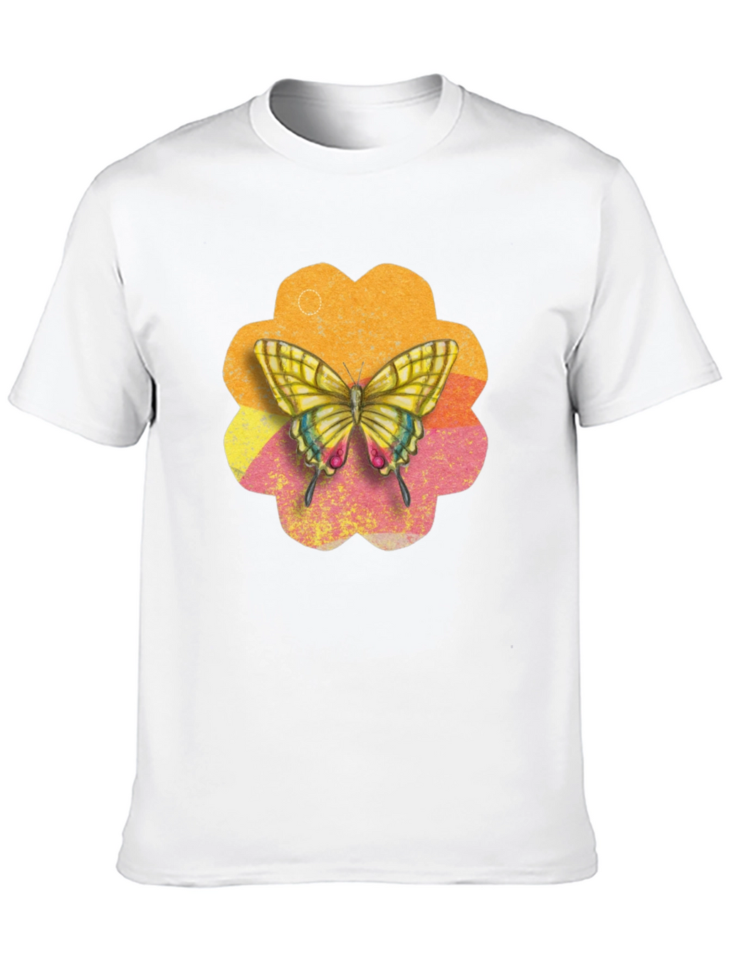 Butterfly Graphic Tee - Black