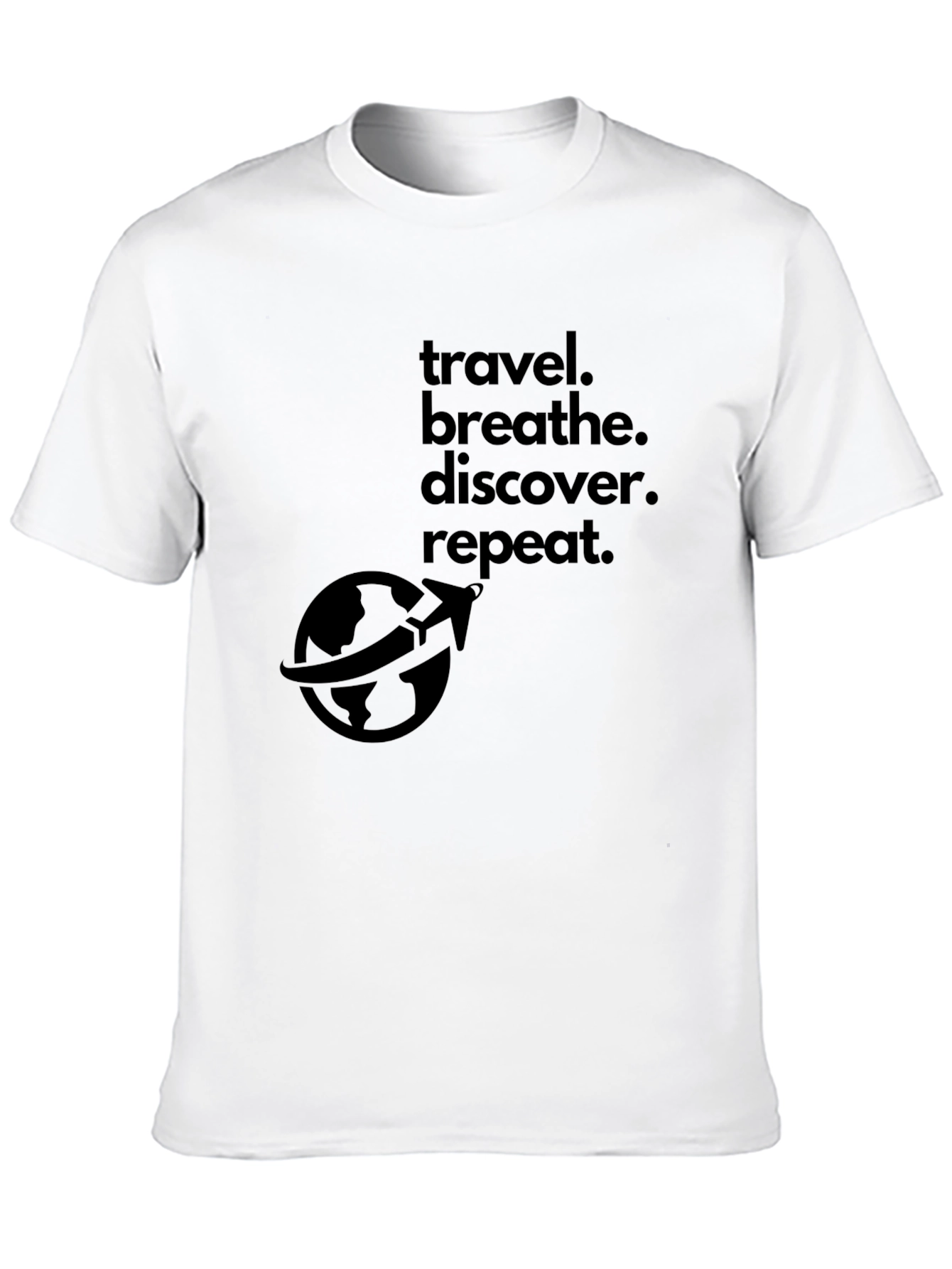 Travel. Breathe. Discover. Repeat. T-Shirt