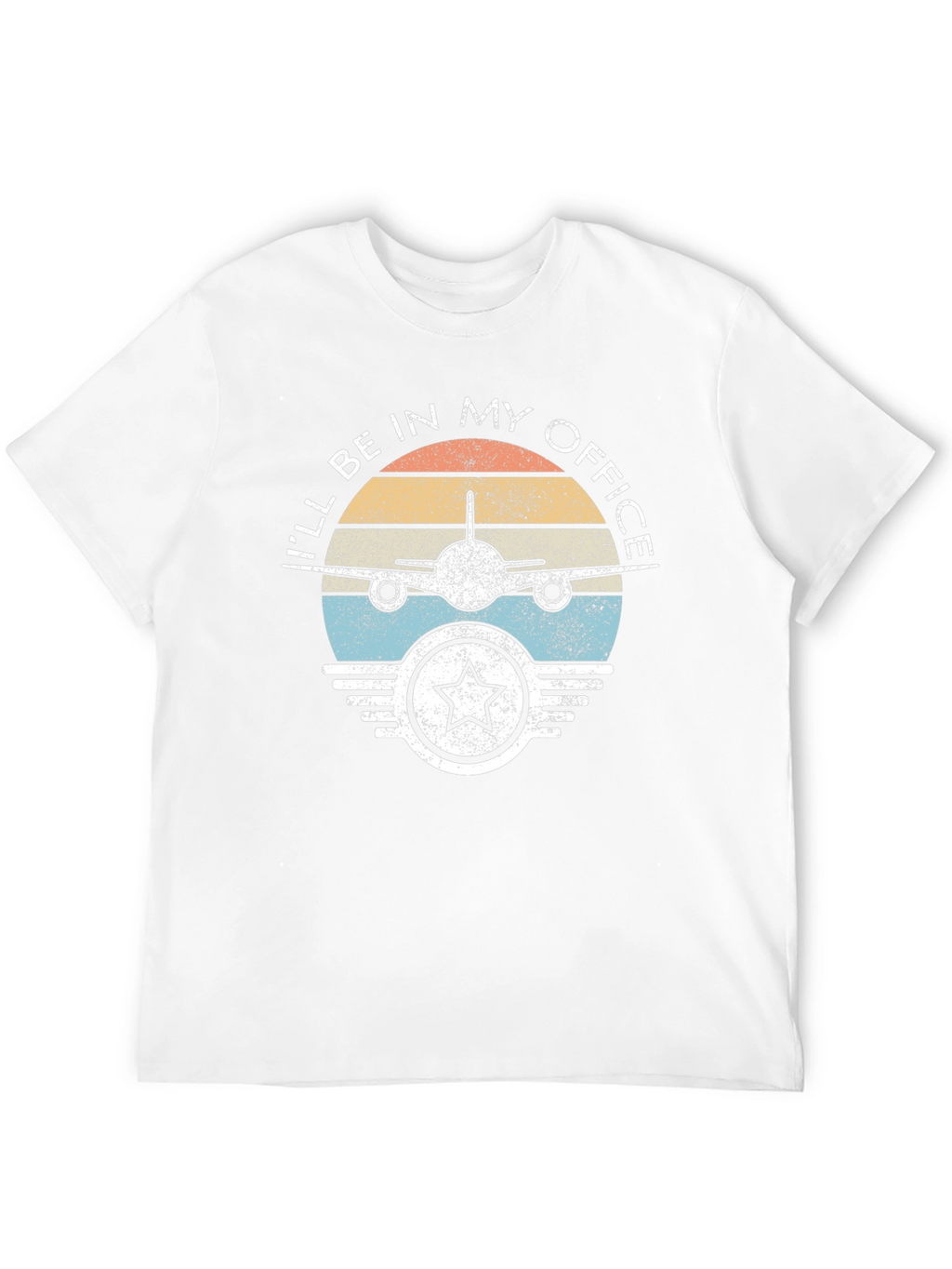 Pilot Office T-Shirt - Airplane Design