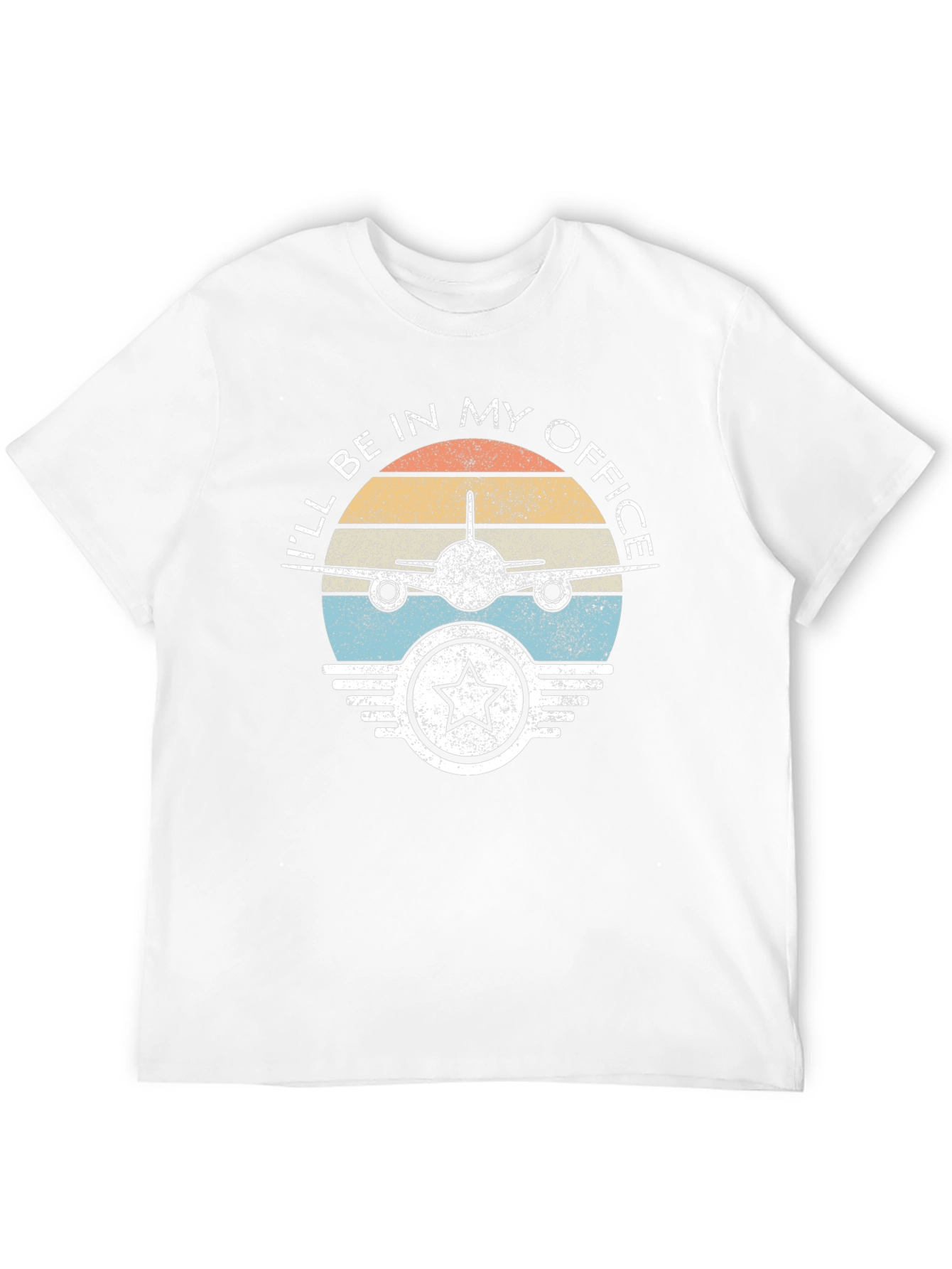 Pilot Office T-Shirt - Airplane Design