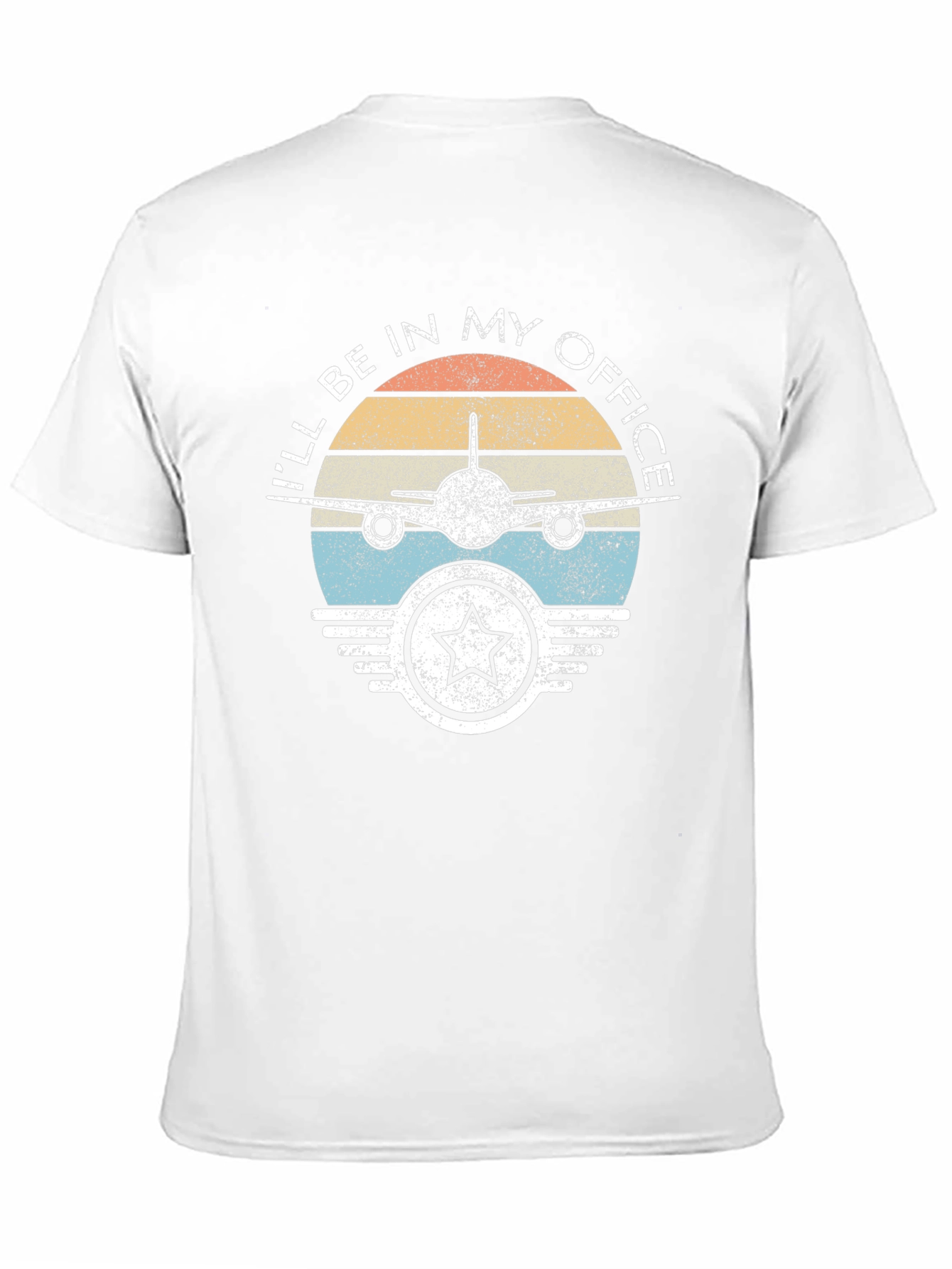 Pilot Office T-Shirt - Airplane Design