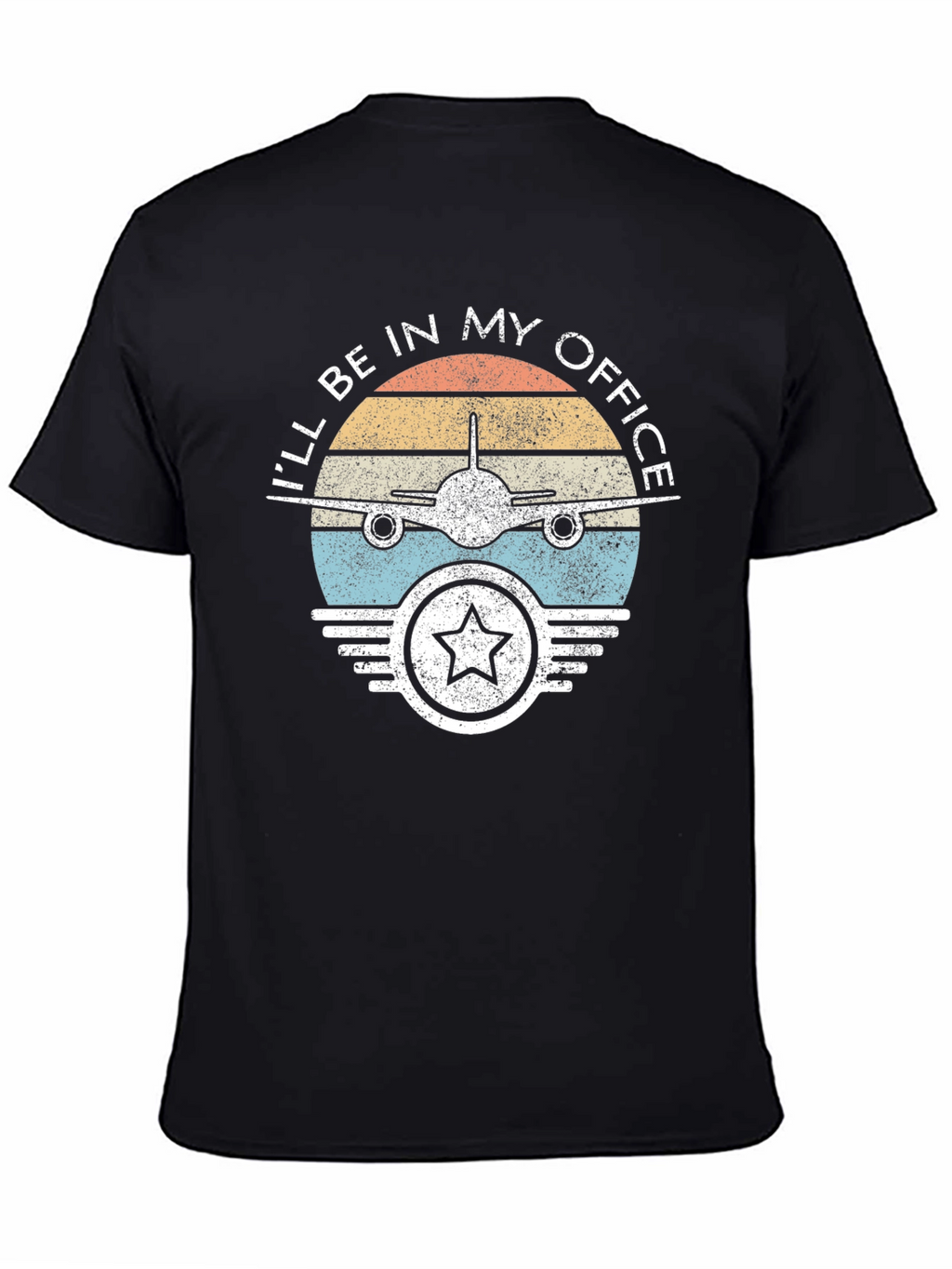 Pilot Office T-Shirt - Airplane Design